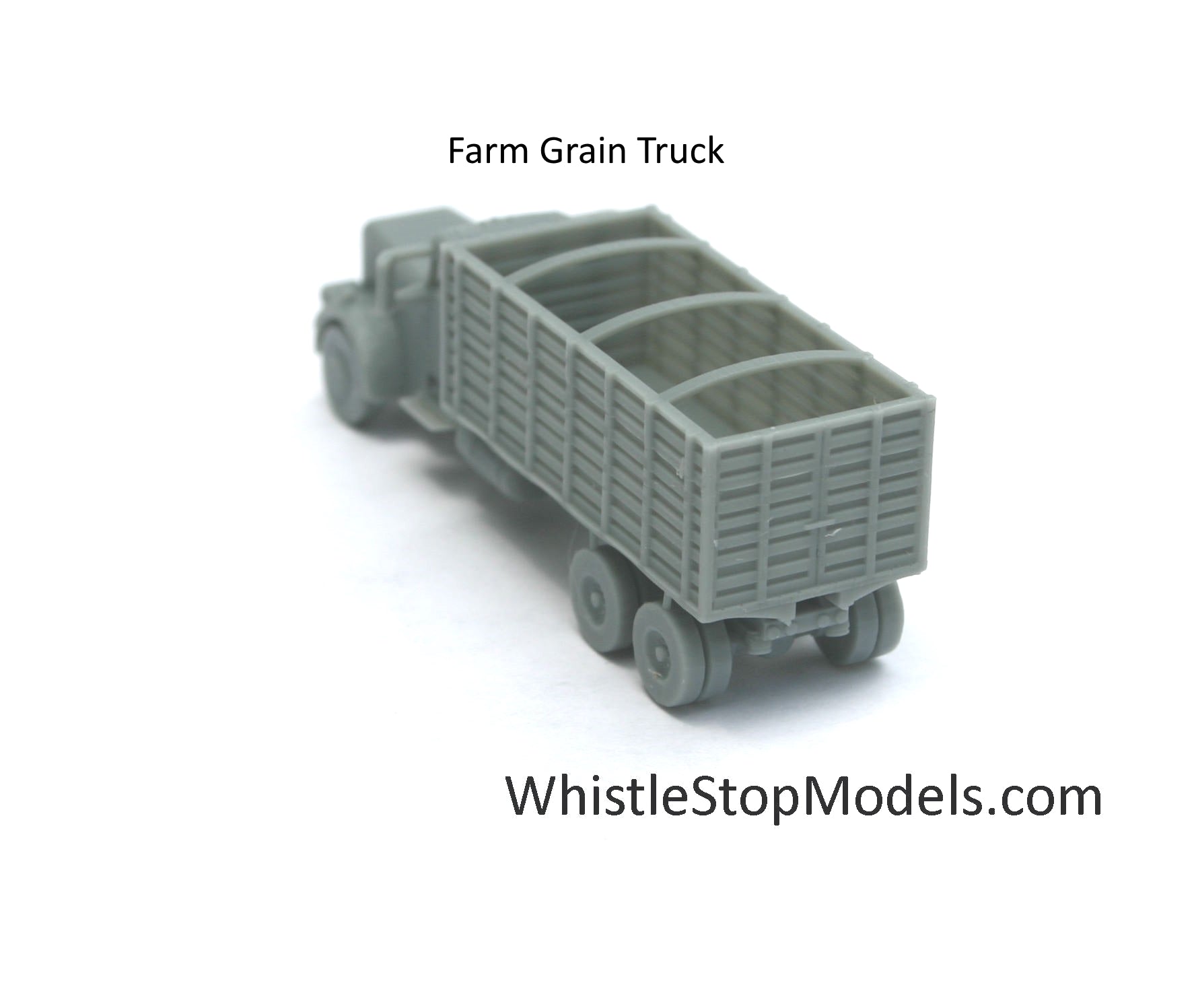 Whistle Stop Models HO3020 HO Scale Farm Grain Truck, Resin 3D Printed, Highly Detailed