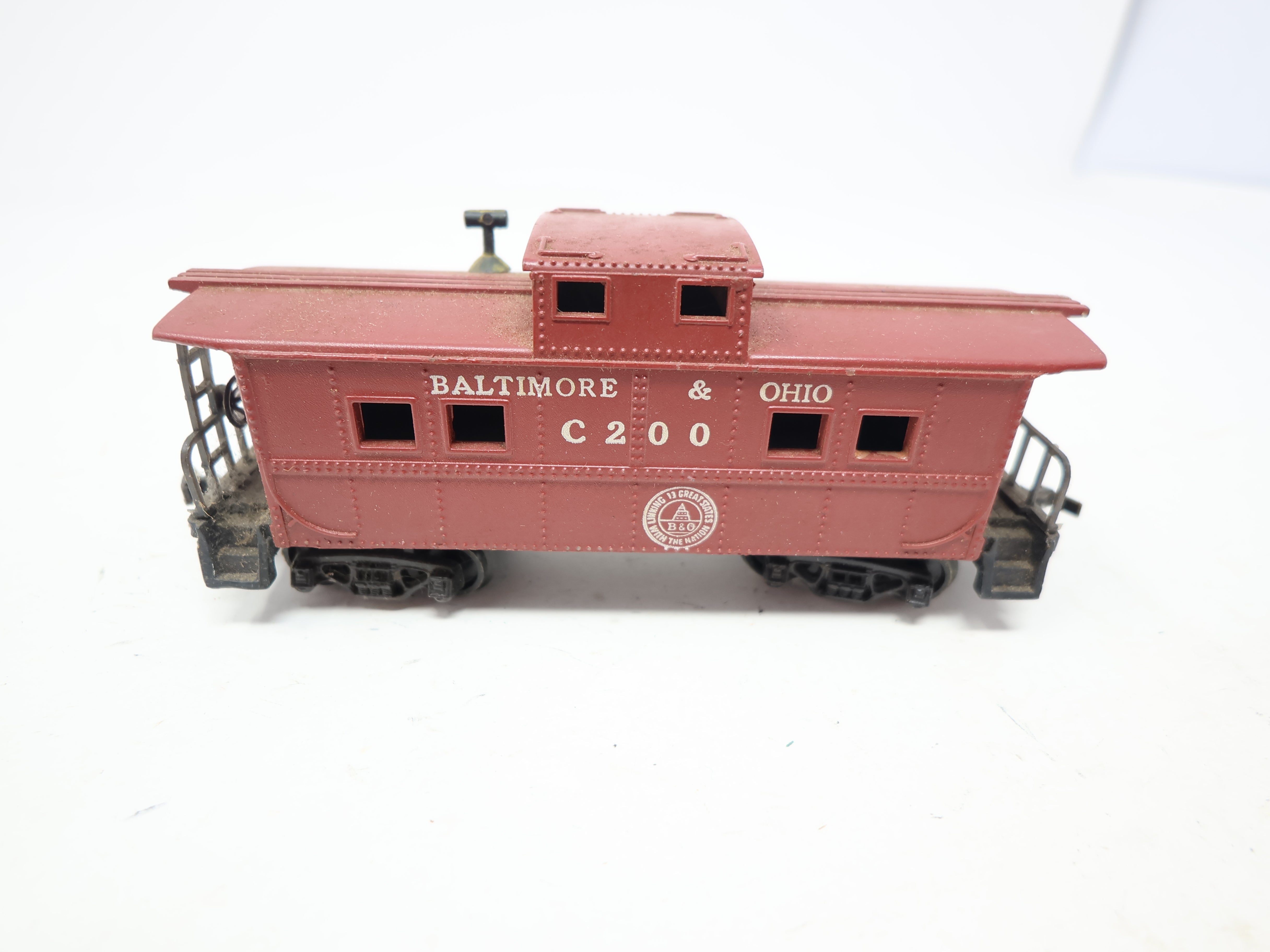 USED HO Scale, Caboose, Baltimore and Ohio BO #C200