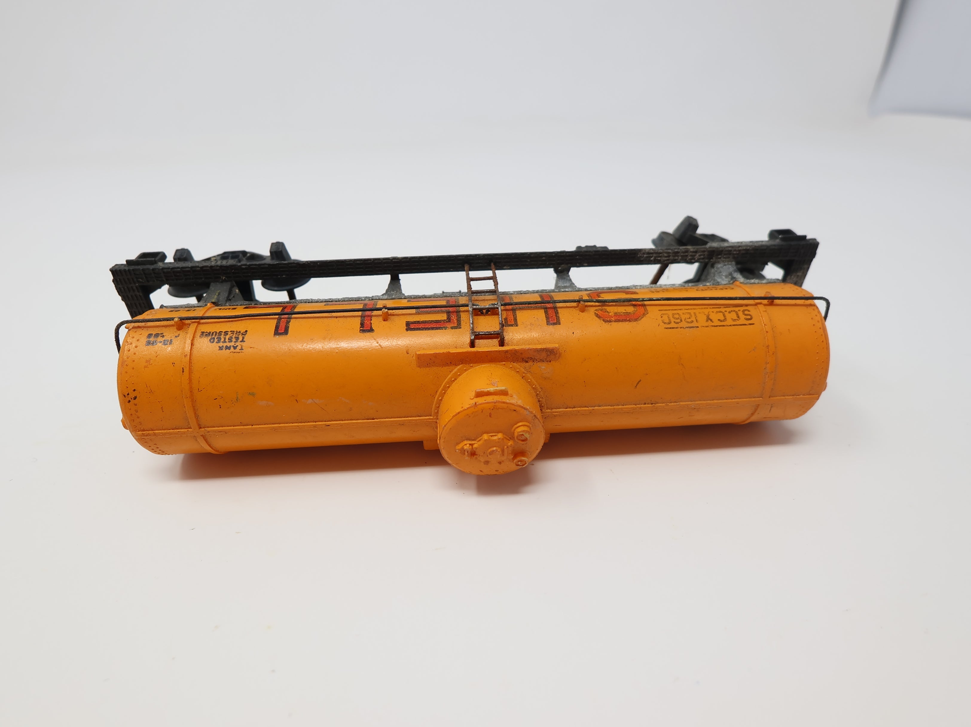 USED Tyco HO Scale Single Dome Tank Car Shell SLCX #1260