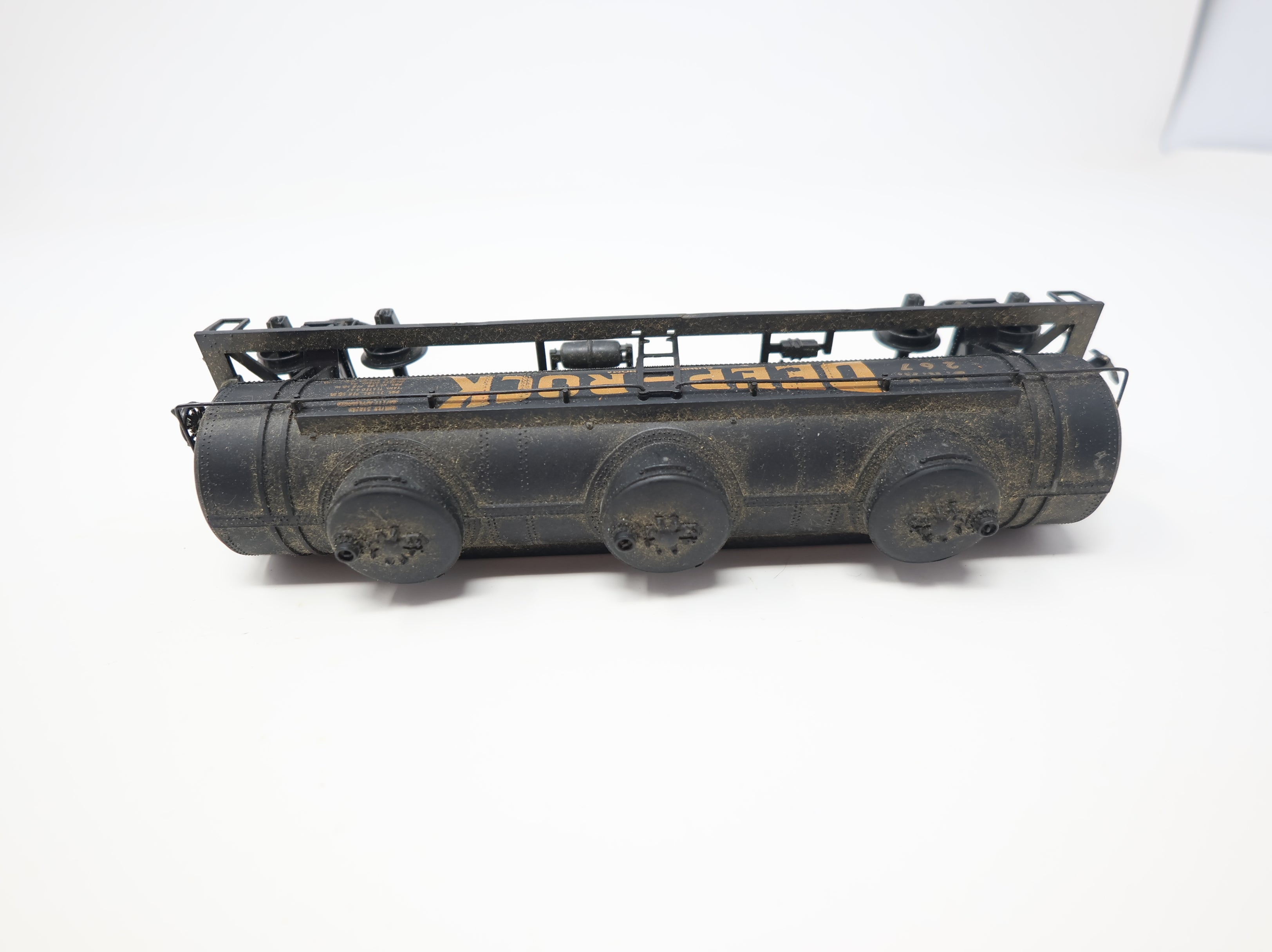 USED HOTCO HO Scale Triple Dome Tank Car Deep Rock DRX #267