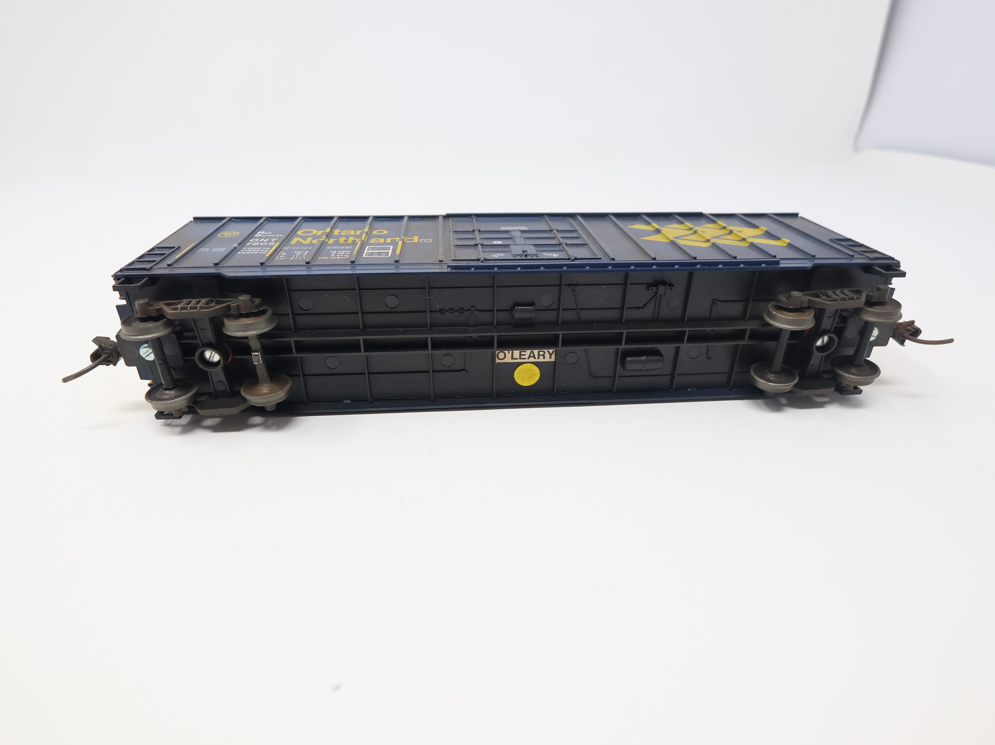 USED Roundhouse HO Scale 50' Box Car Ontario Northland ONT #7605 Weathered