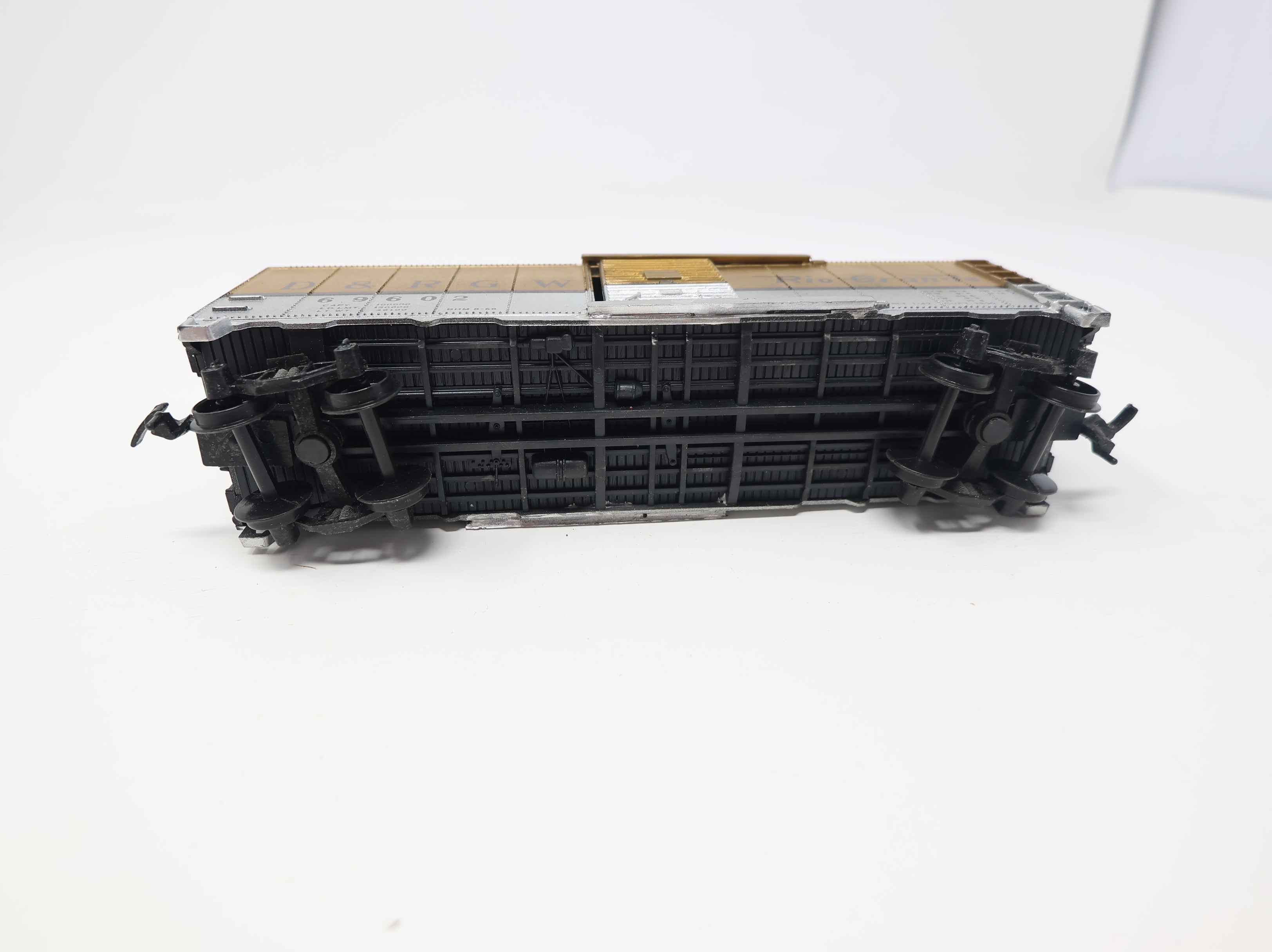 USED HOTCO HO Scale 40' Steel Box Car Rio Grande D&RGW #69602