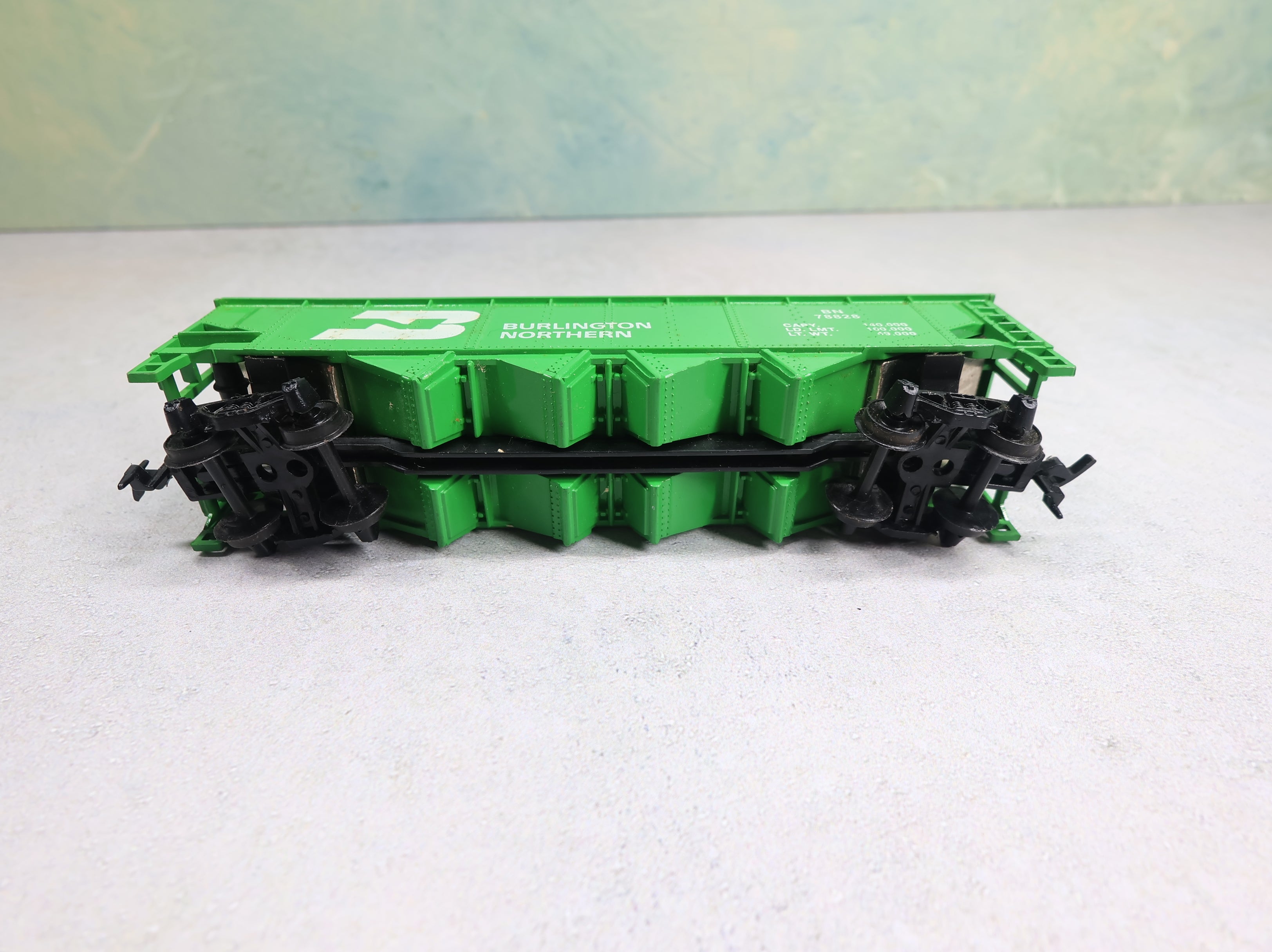 USED Tyco HO Scale Quad Hopper Burlington Northern BN #78828
