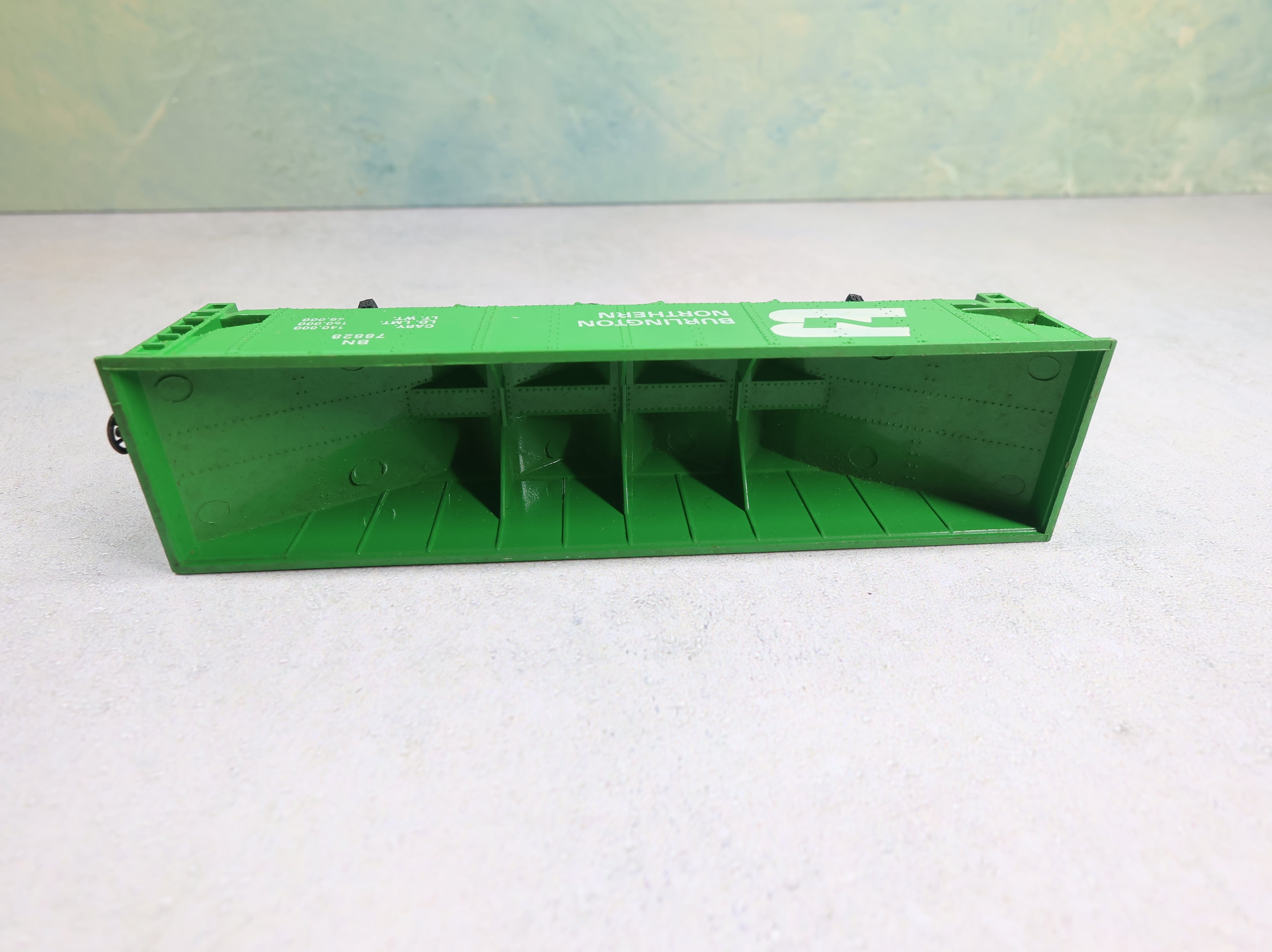 USED Tyco HO Scale Quad Hopper Burlington Northern BN #78828