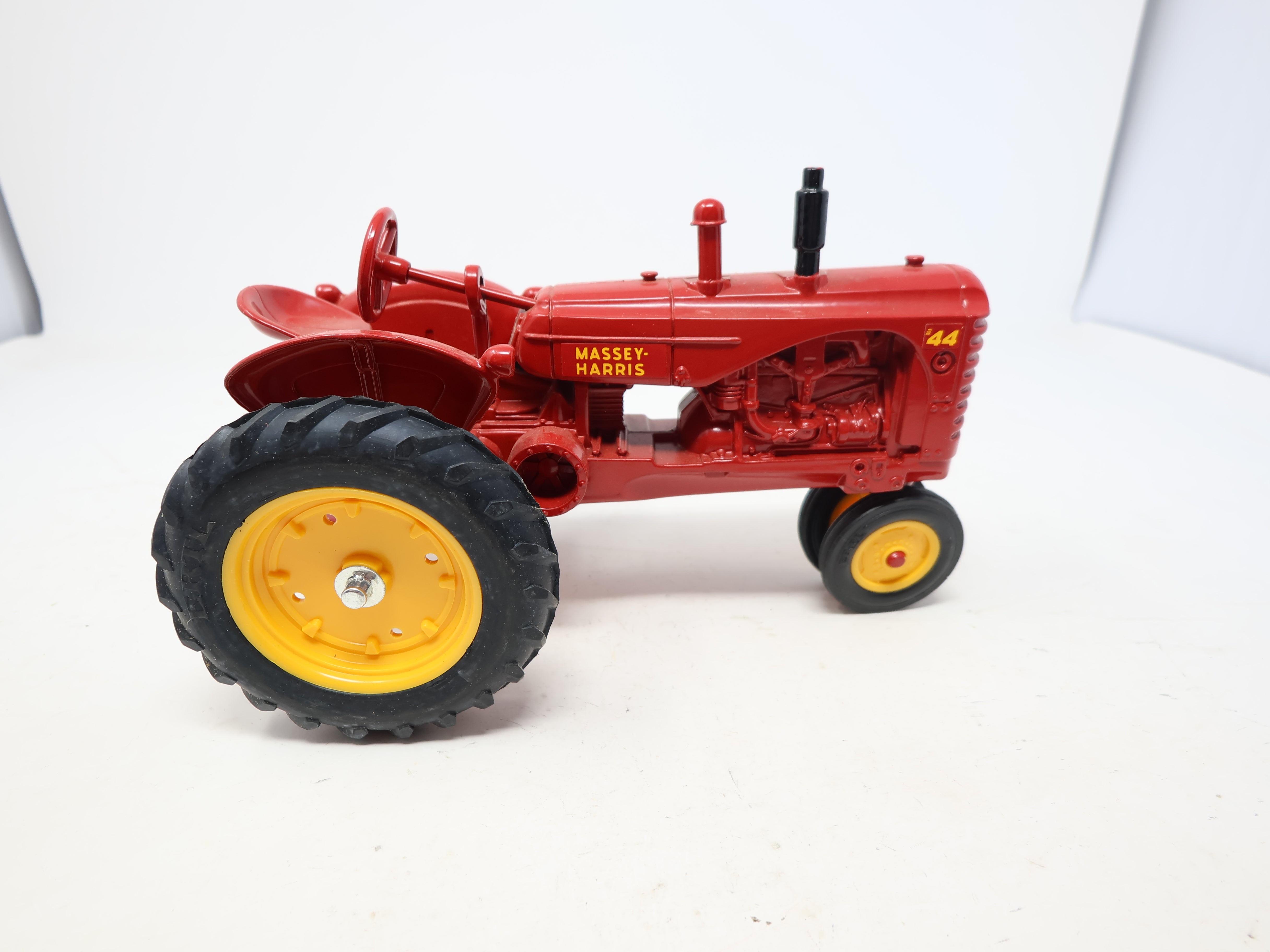 USED ERTL , 1:16 Scale Die-Cast Massey-Harris 44 Tractor (Red)