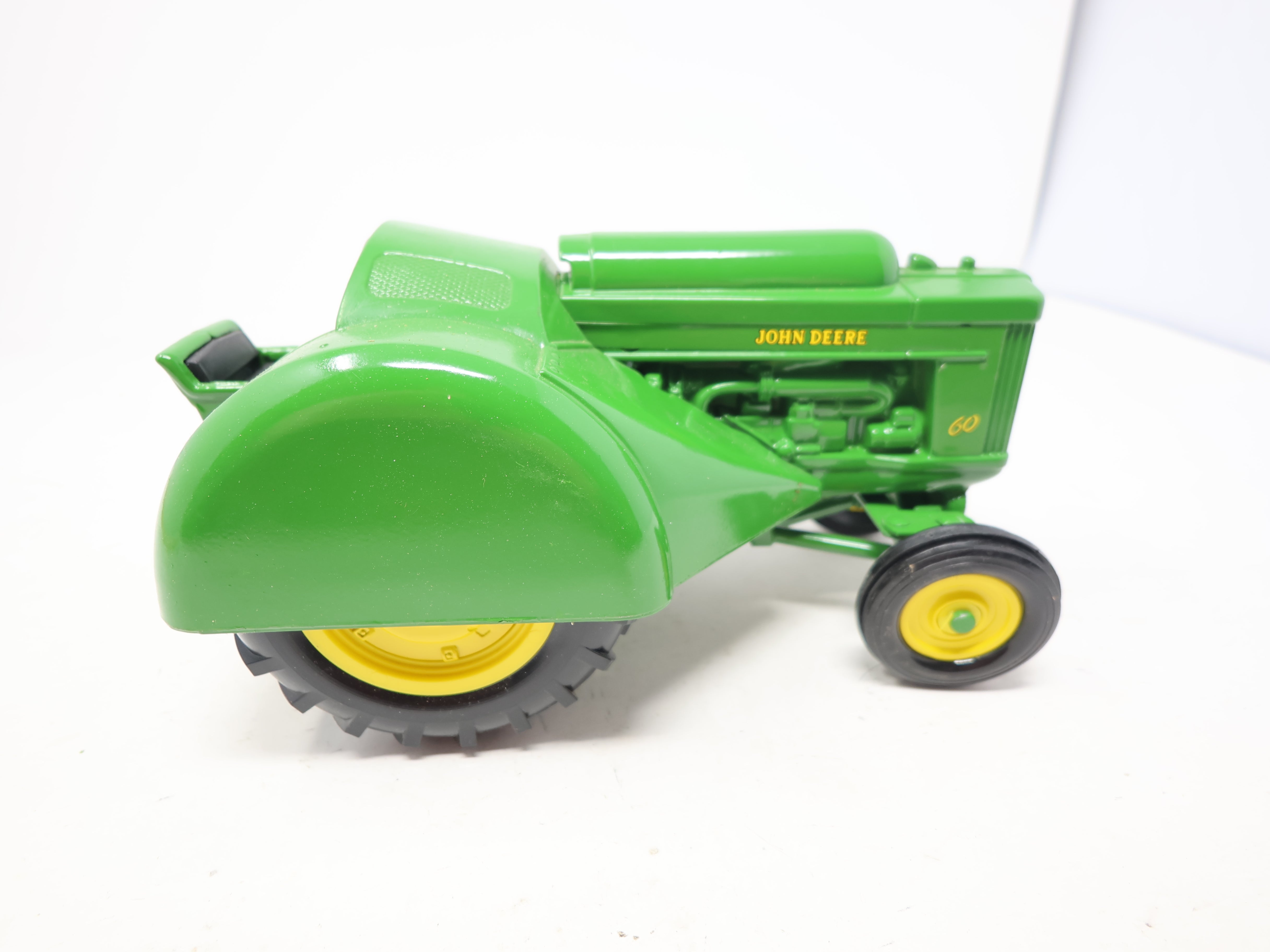 USED ERTL , 1:16 Scale Die-Cast John Deere 1953 Model 60 Orchard Tractor (Green)