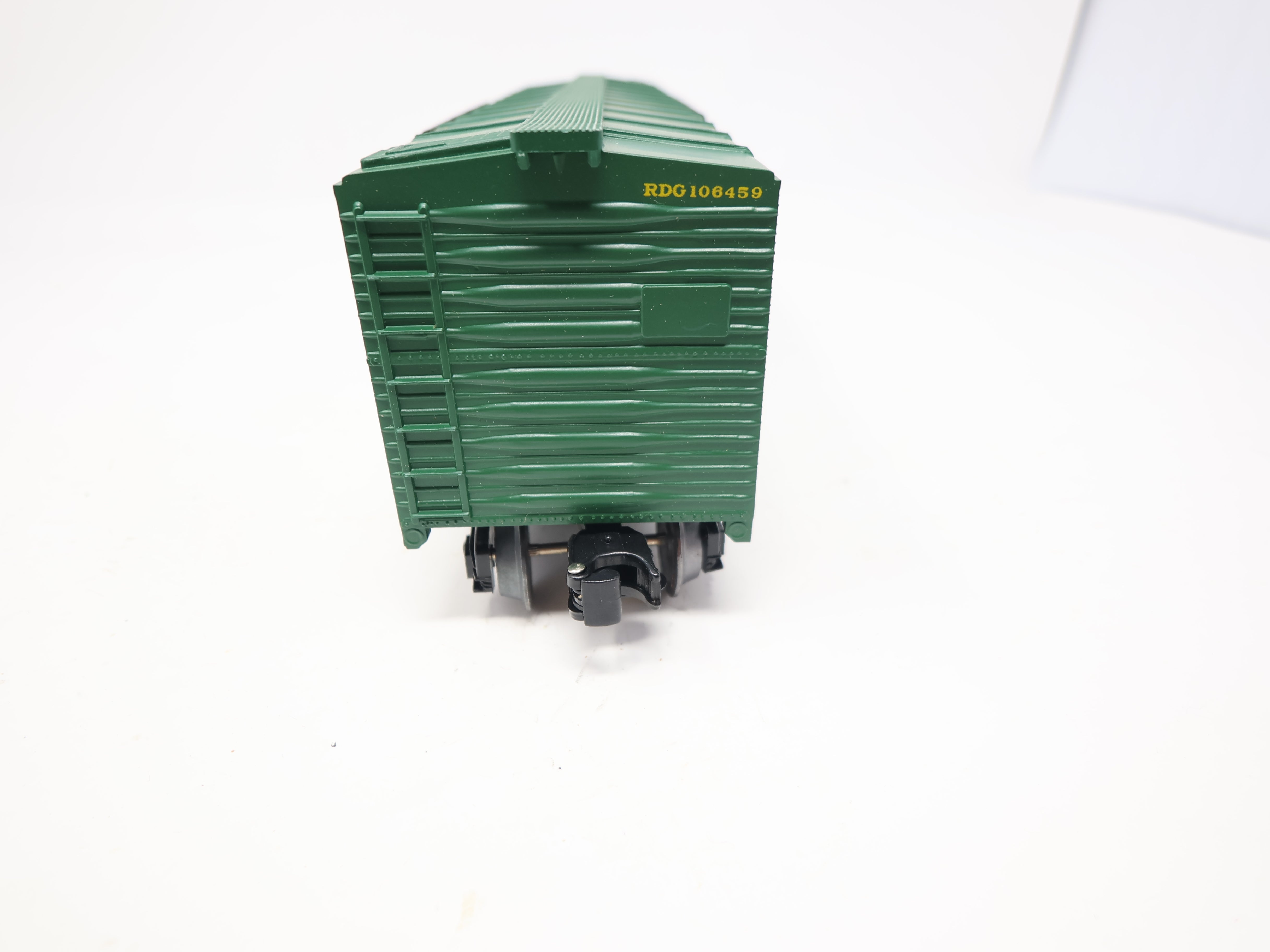 USED O, Box Car Green, Reading RDG #106459, Franks Roundhouse Custom Painted Car