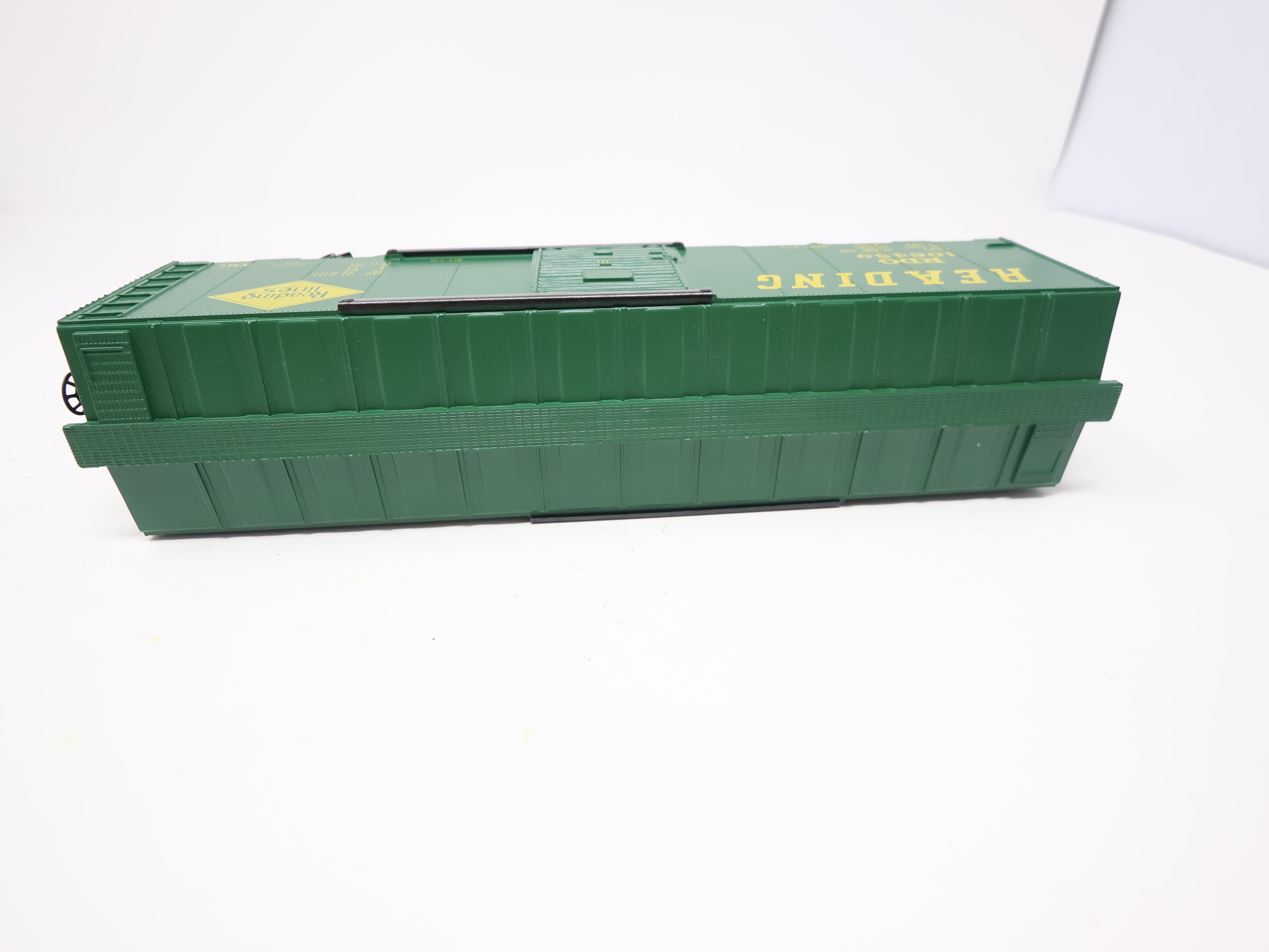 USED O, Box Car Green, Reading RDG #106459, Franks Roundhouse Custom Painted Car