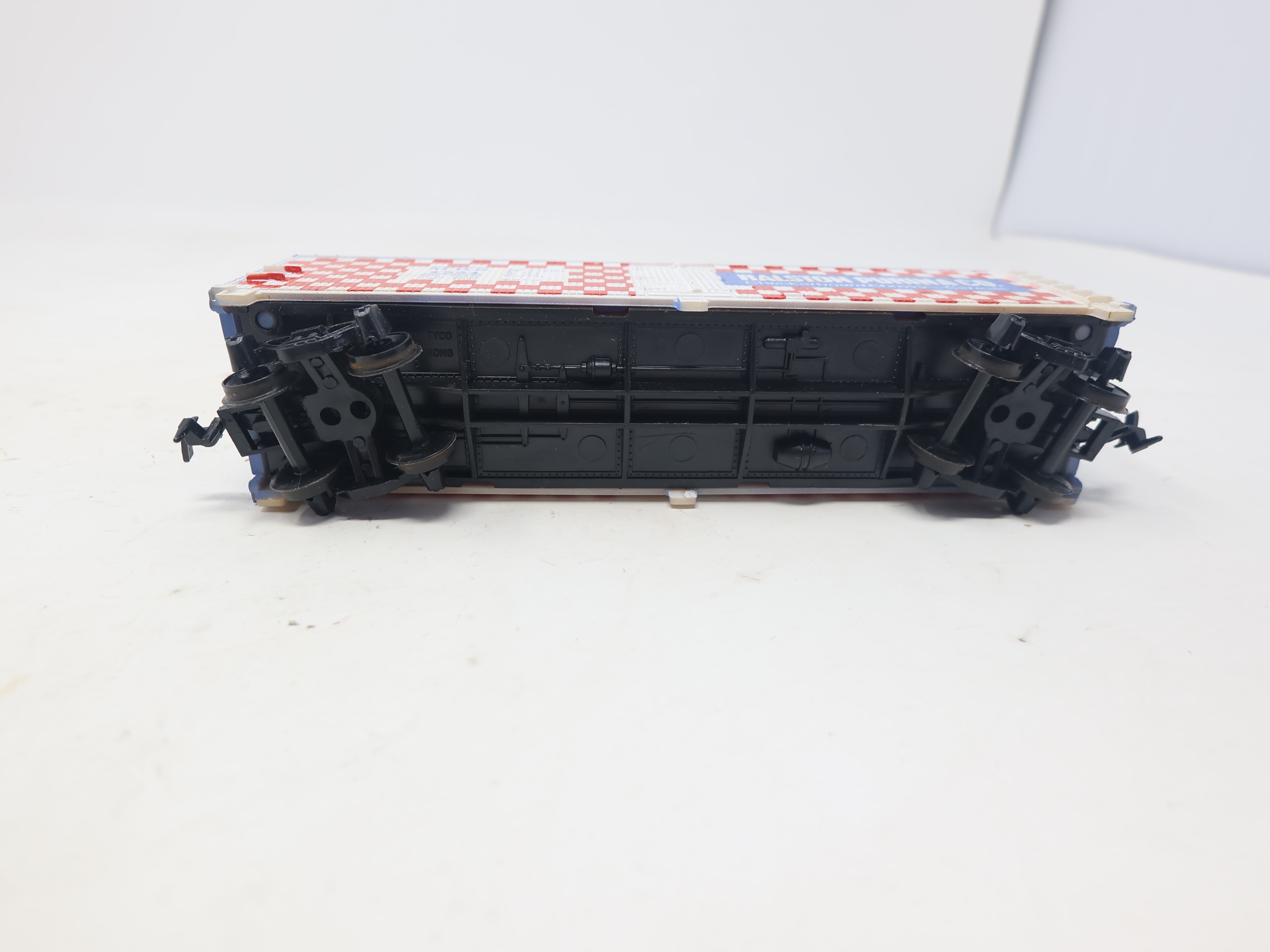 USED Tyco HO Scale, 40' Box Car, Ralston Purina MRS #4554