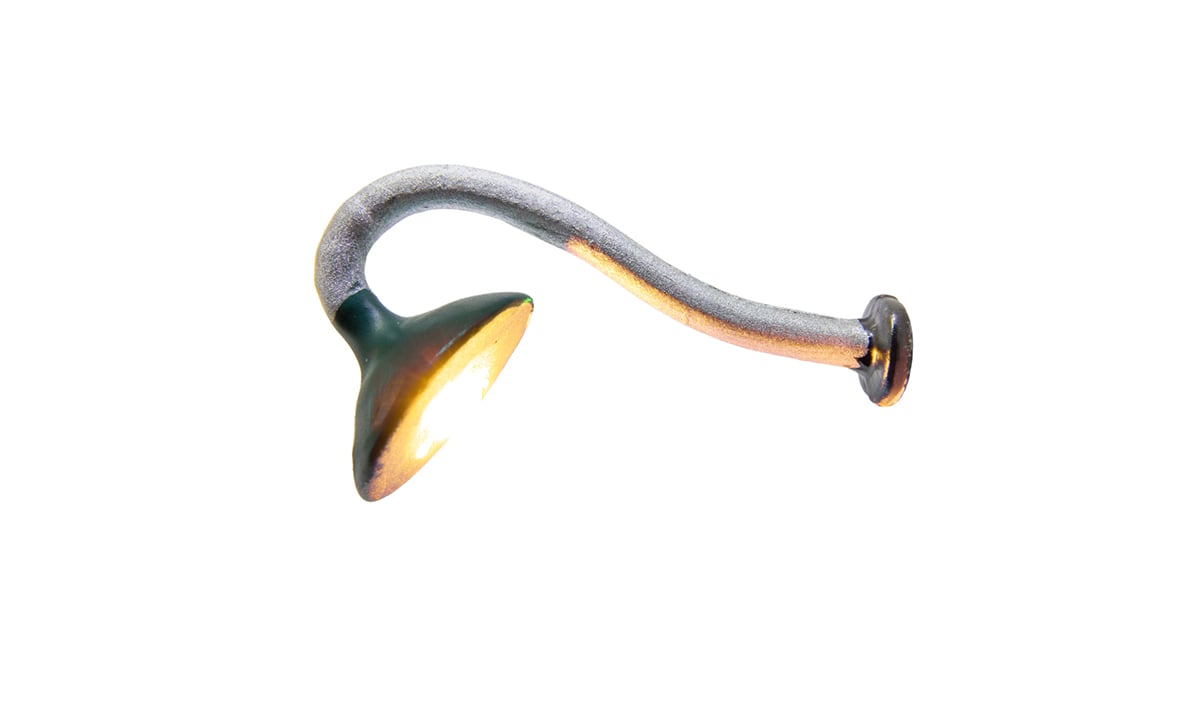 Woodland Scenics 5658 N Scale Gooseneck Wall Mount Lights Just Plug (2 pcs)