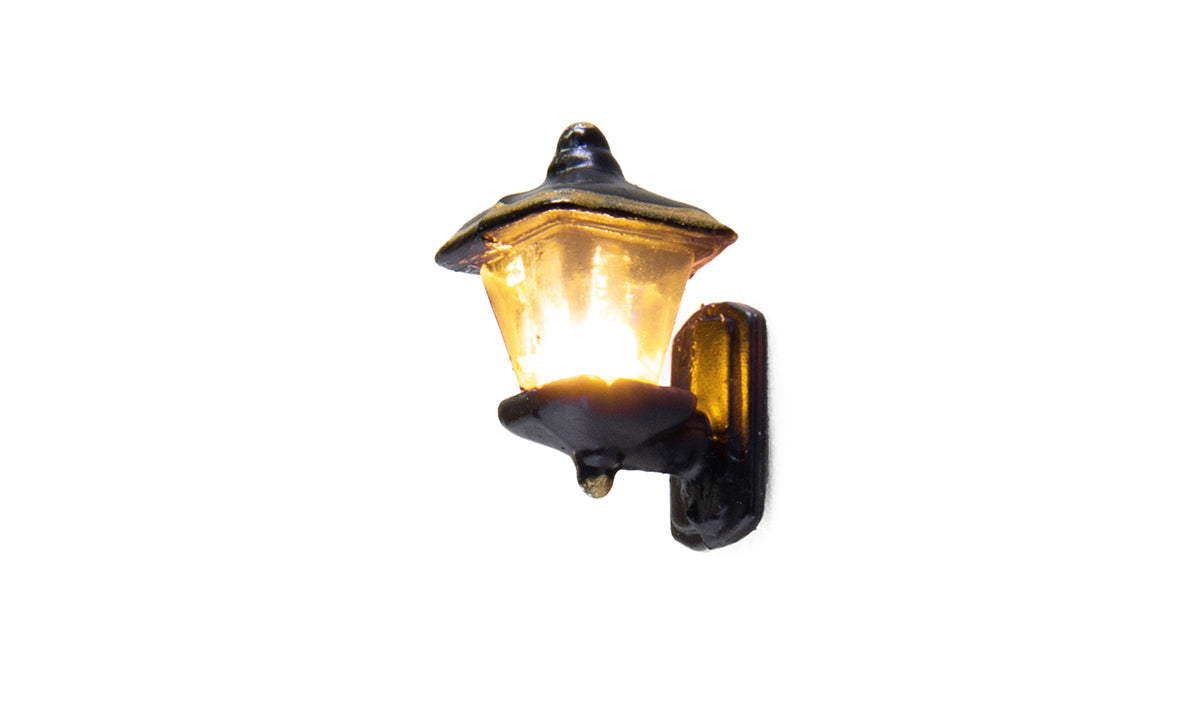 Woodland Scenics 5659 N Scale Entry Wall Mount Lights Just Plug (2 pcs)