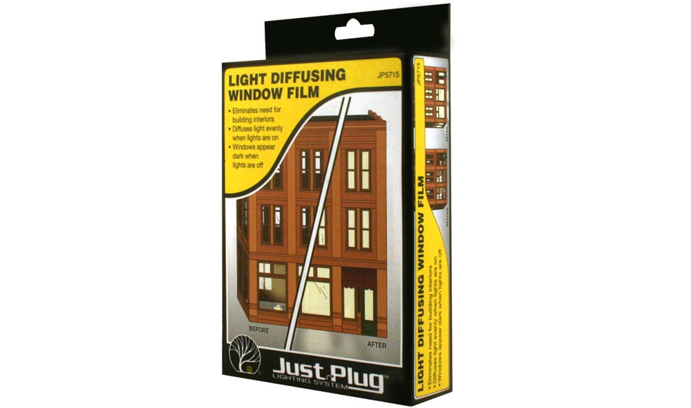 Woodland Scenics 5715 Multi Scale Light Diffusing Window Film Just Plug