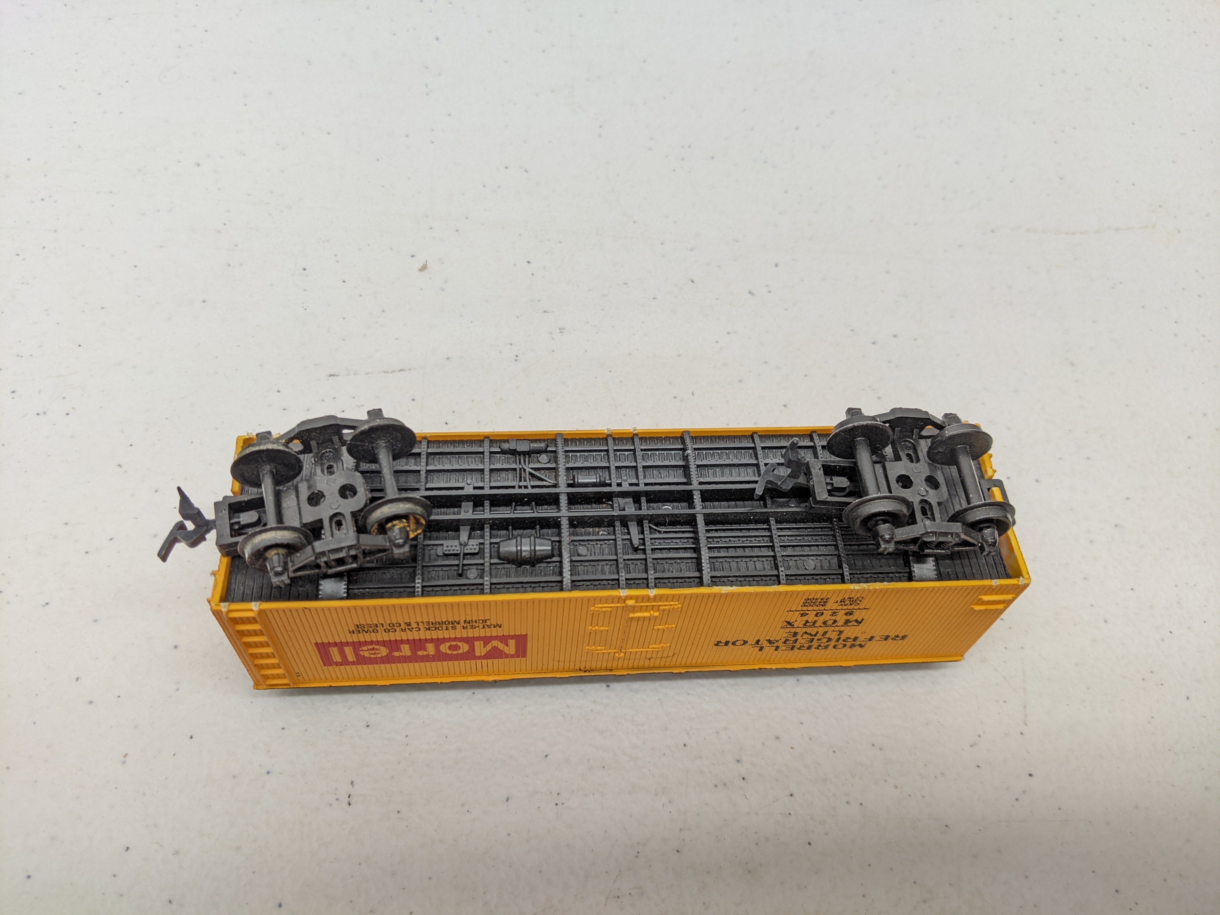 USED AHM HO Scale, 40' Wooden Box Car, Morrell MORX #9204