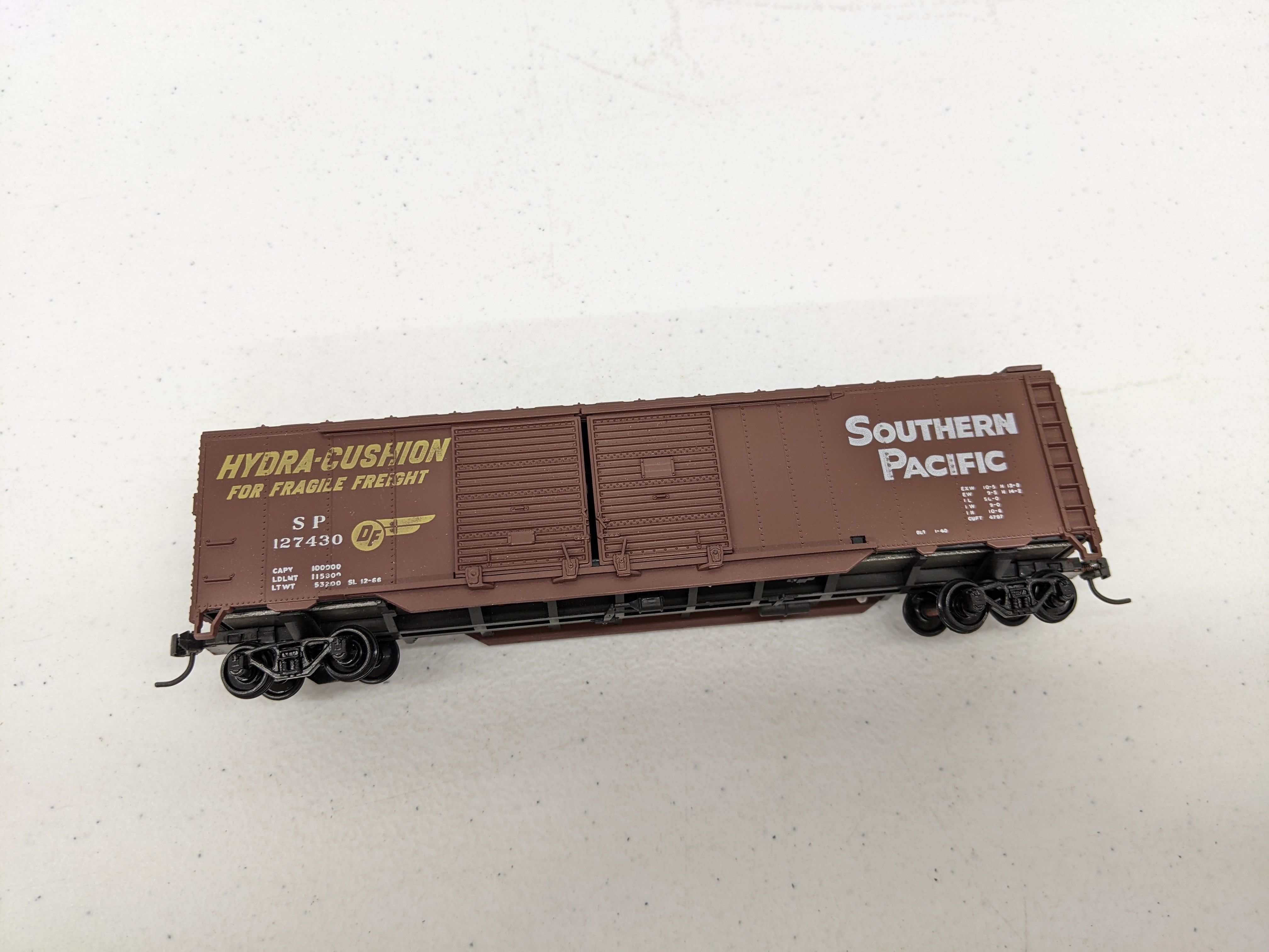 USED HO Scale, 50' Double Door Box Car, Southern Pacific SP #127430