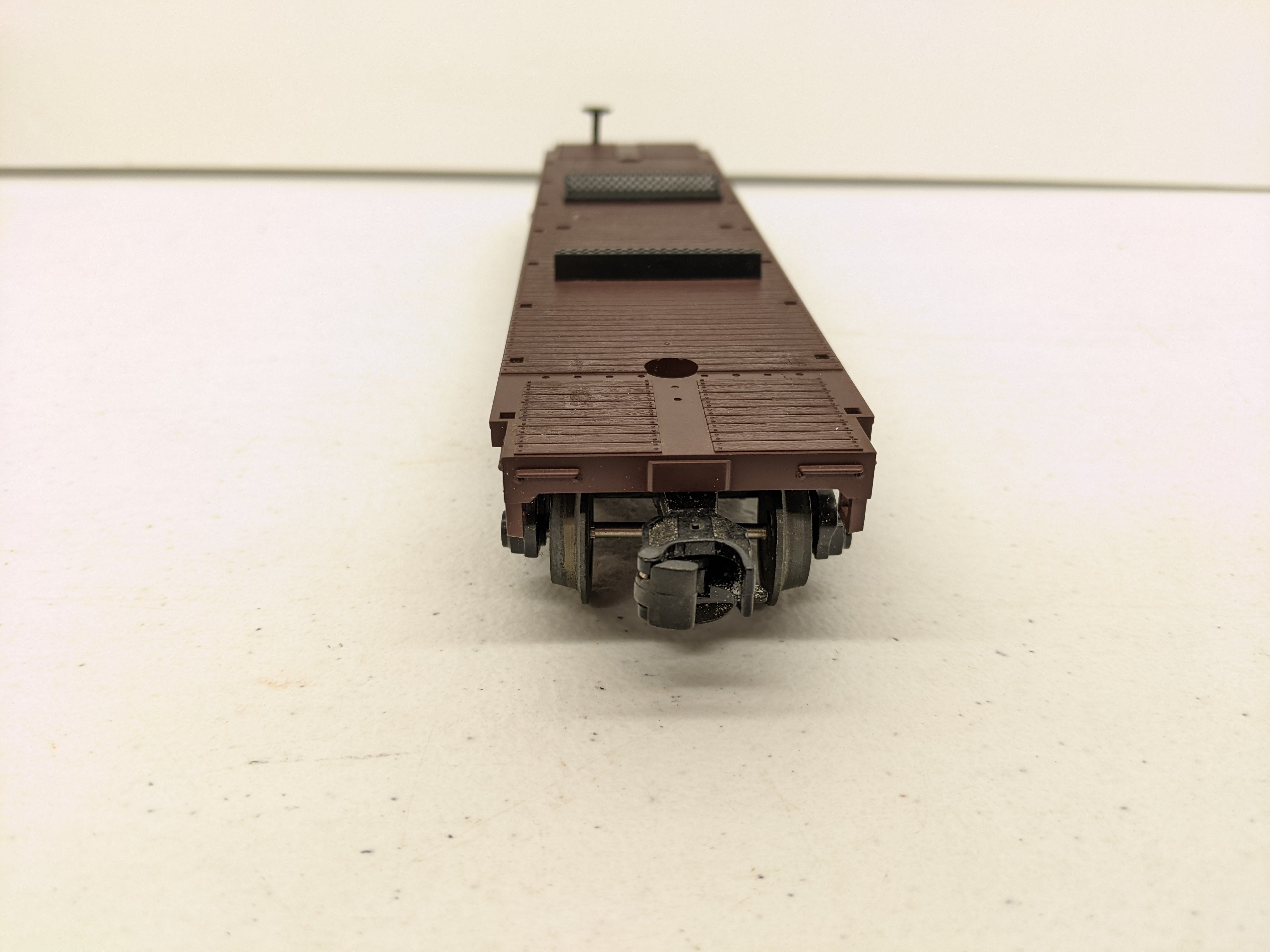 USED MTH Rail King 33-7605 O Scale, Flat Car, Pennsylvania #473615, Rugged Rails