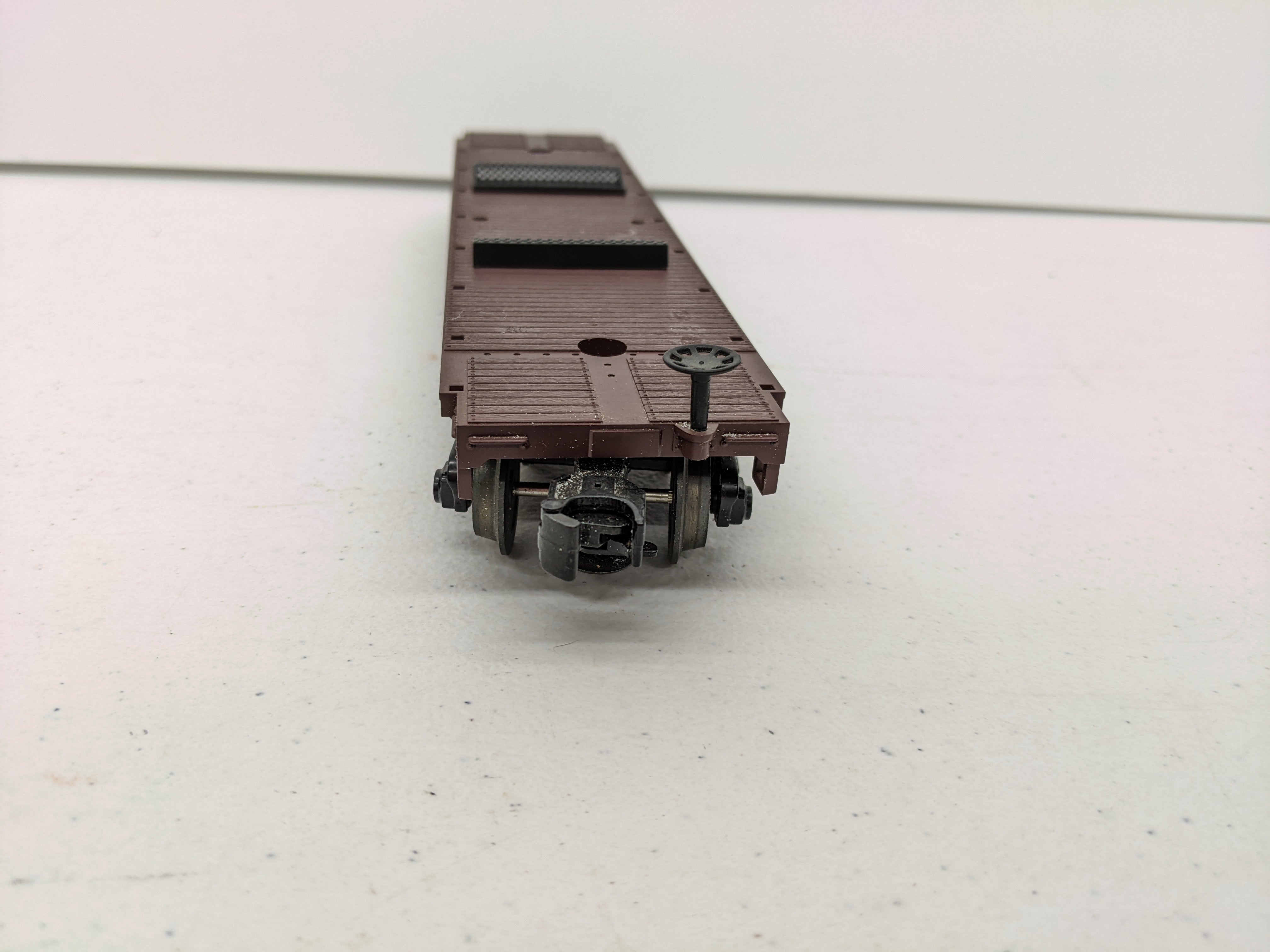 USED MTH Rail King 33-7605 O Scale, Flat Car, Pennsylvania #473615, Rugged Rails