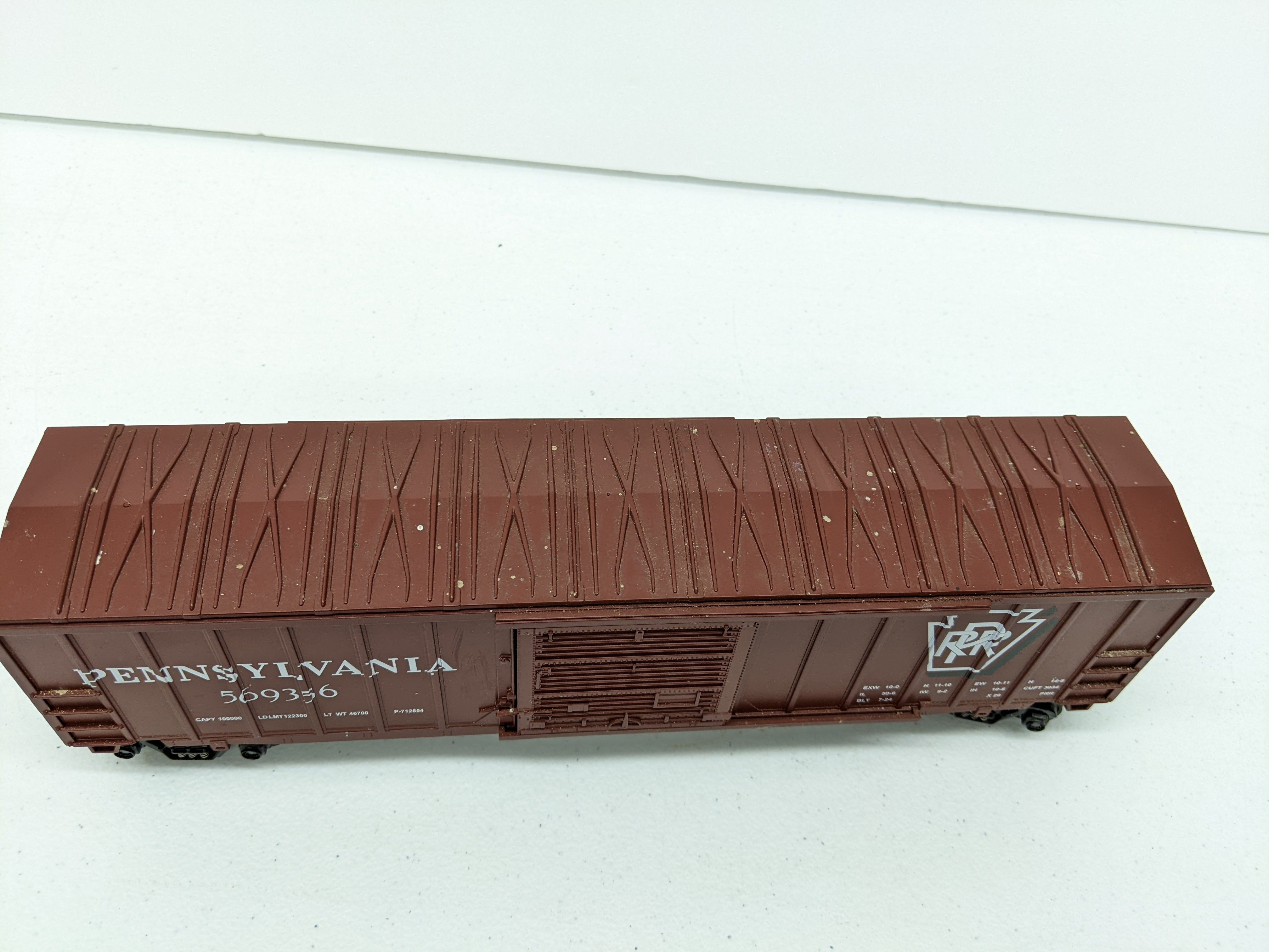 USED MTH Rail King 30-7016A O Scale, 50' Modern Box Car, Pennsylvania #569356