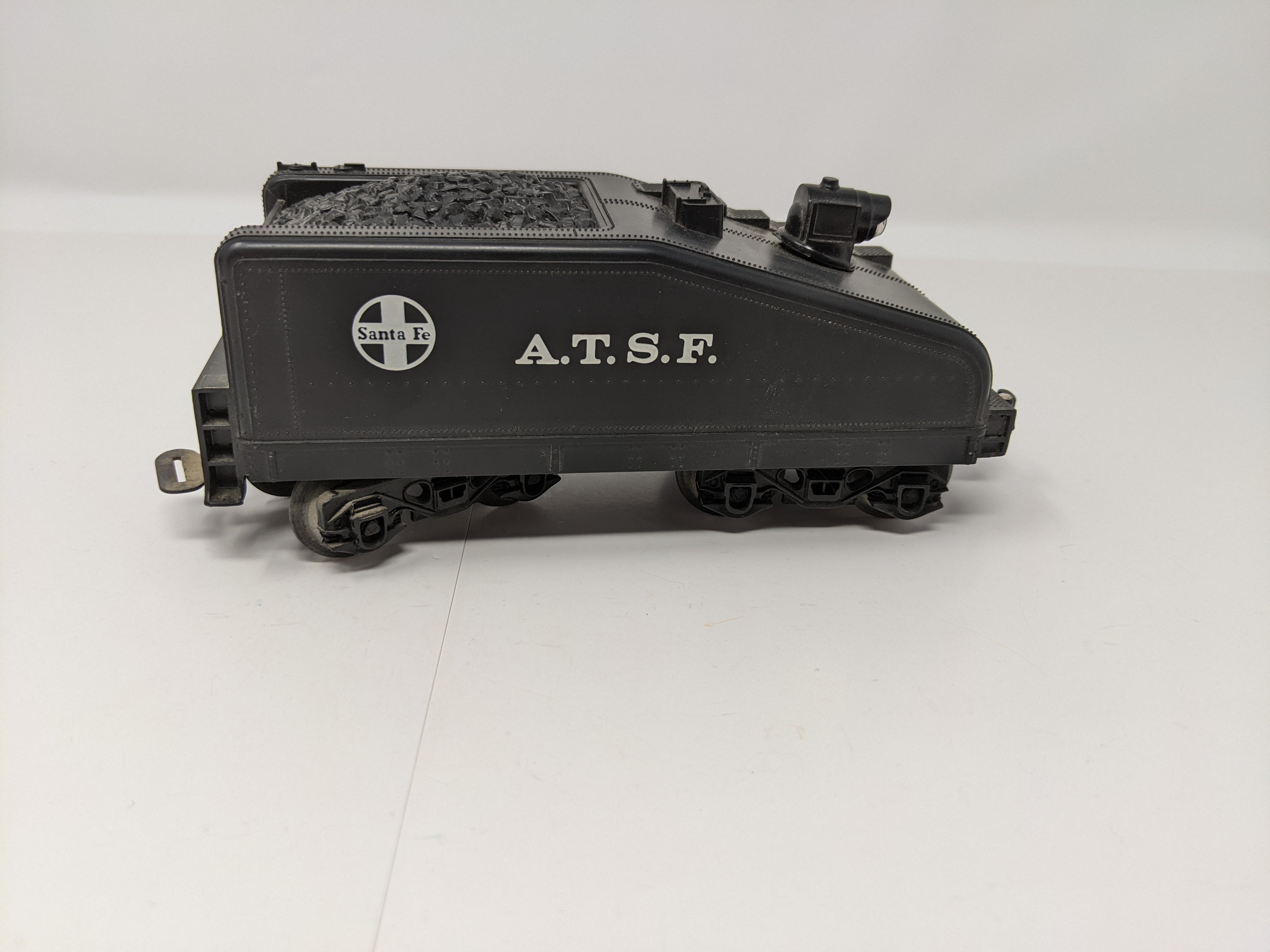USED Lionel O, Steam Switcher Locomotive & Tender, Santa Fe ATSF #8635, (For Parts)