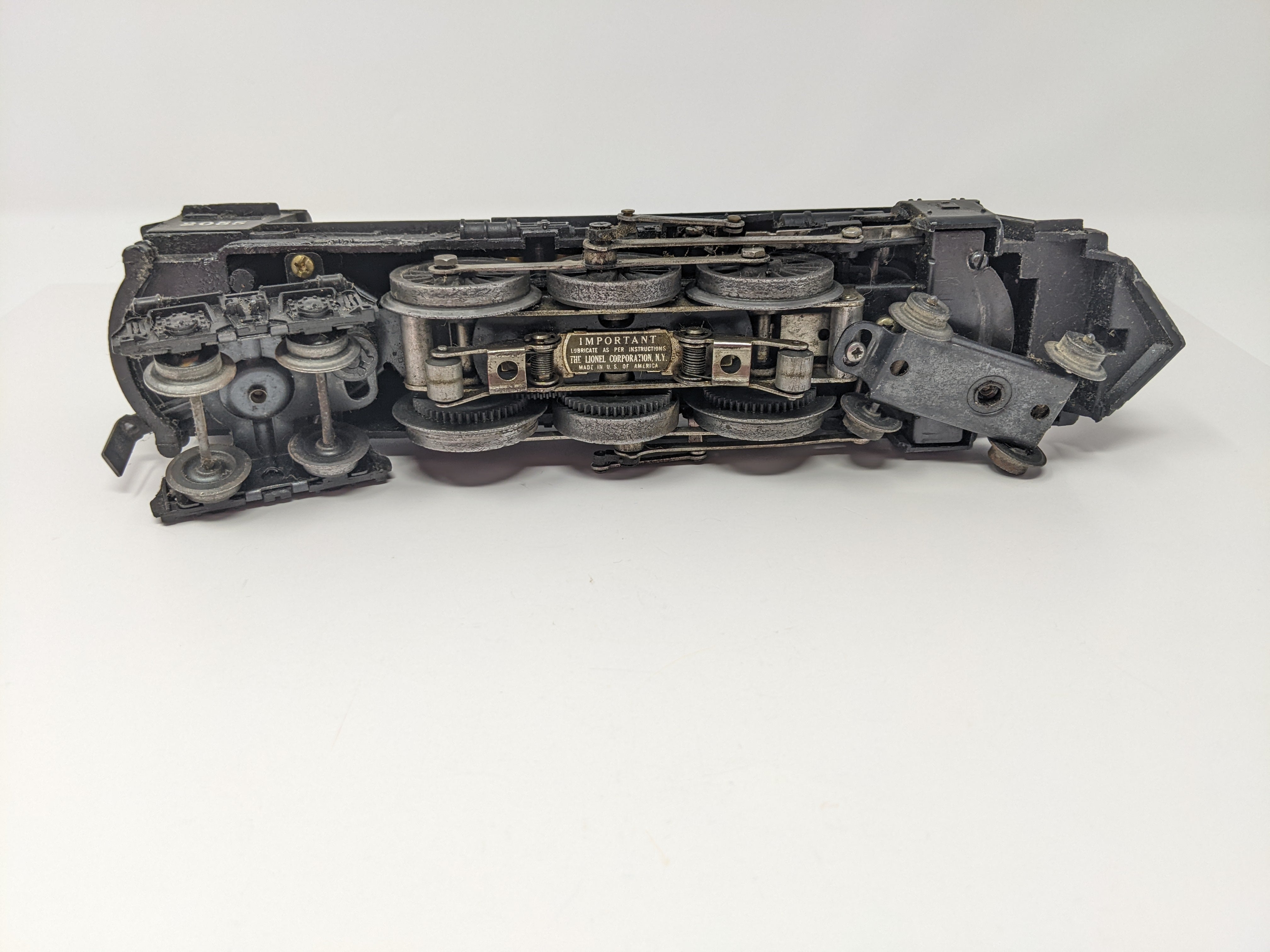 USED Lionel O, Steam Locomotive (For Parts or Repair)#2055