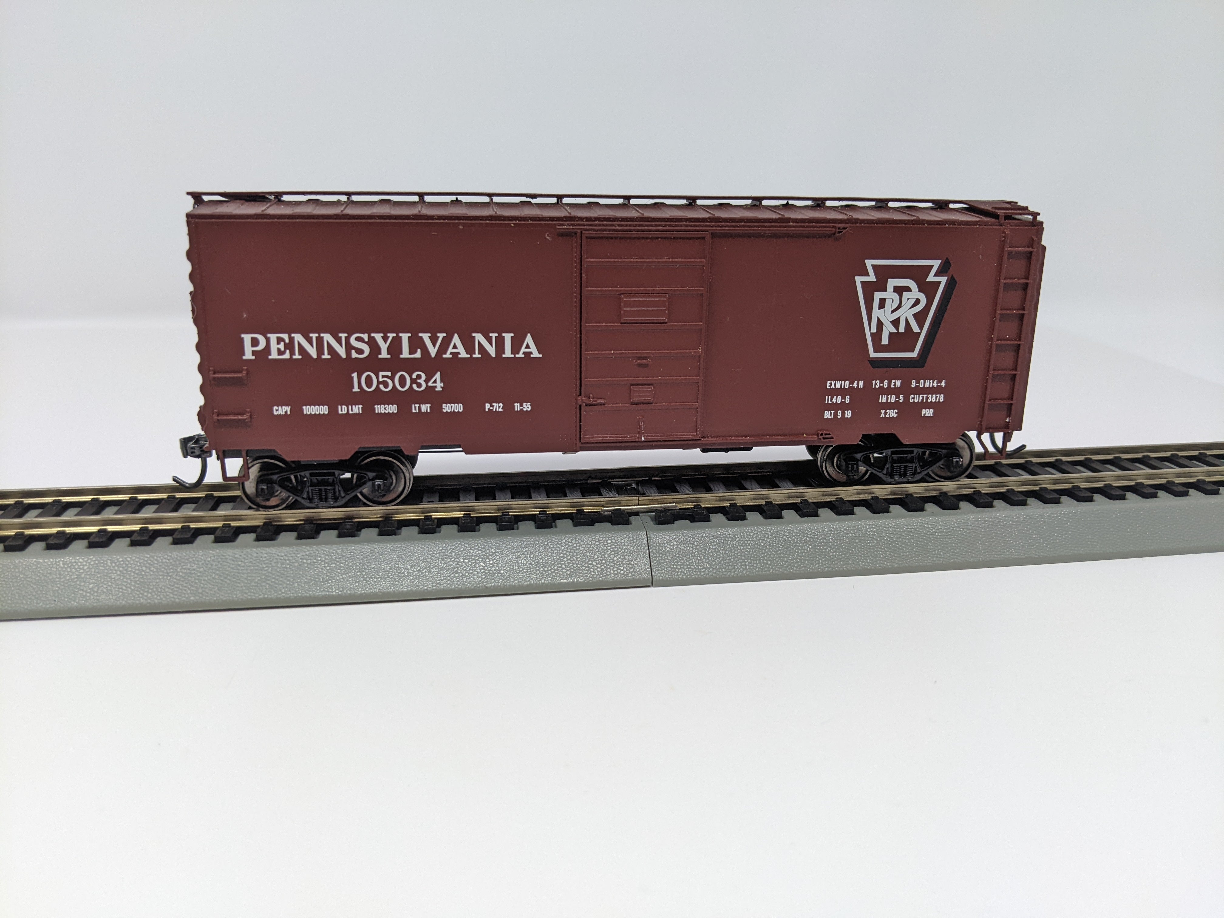 USED MTH 85-74113 HO Scale, 40' PS-1 Box Car, Pennsylvania #105034