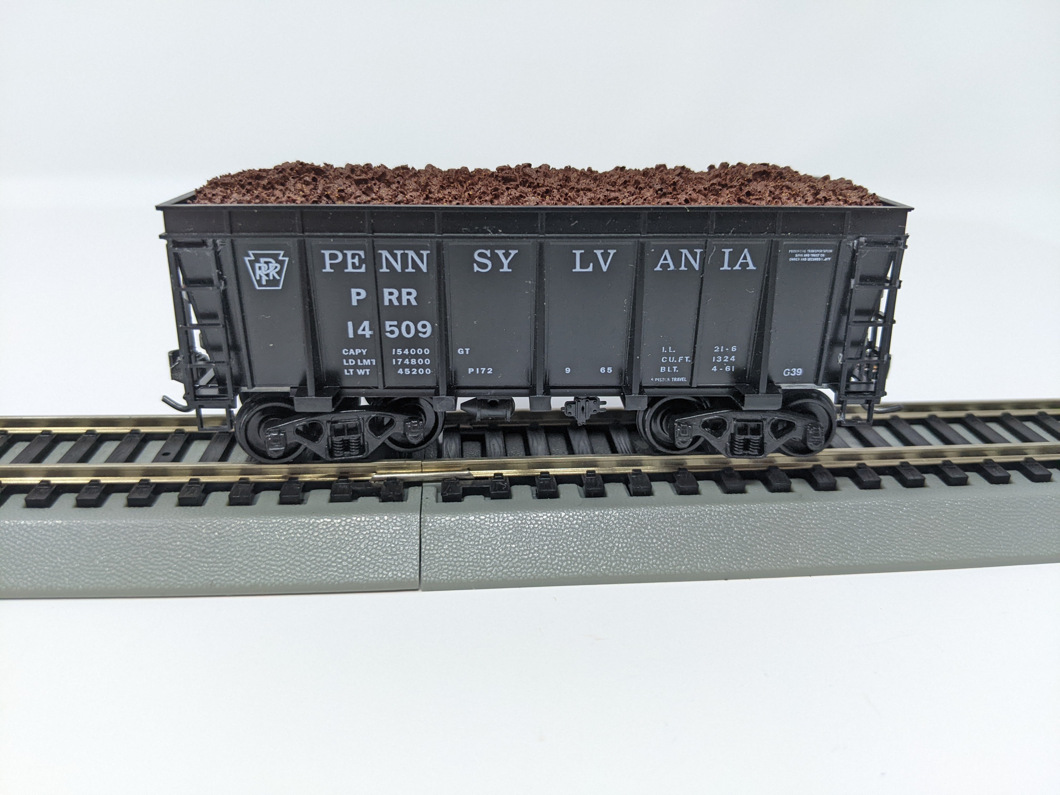 USED Roundhouse HO Scale, 26' High Side Ore Car, Pennsylvania PRR #14509