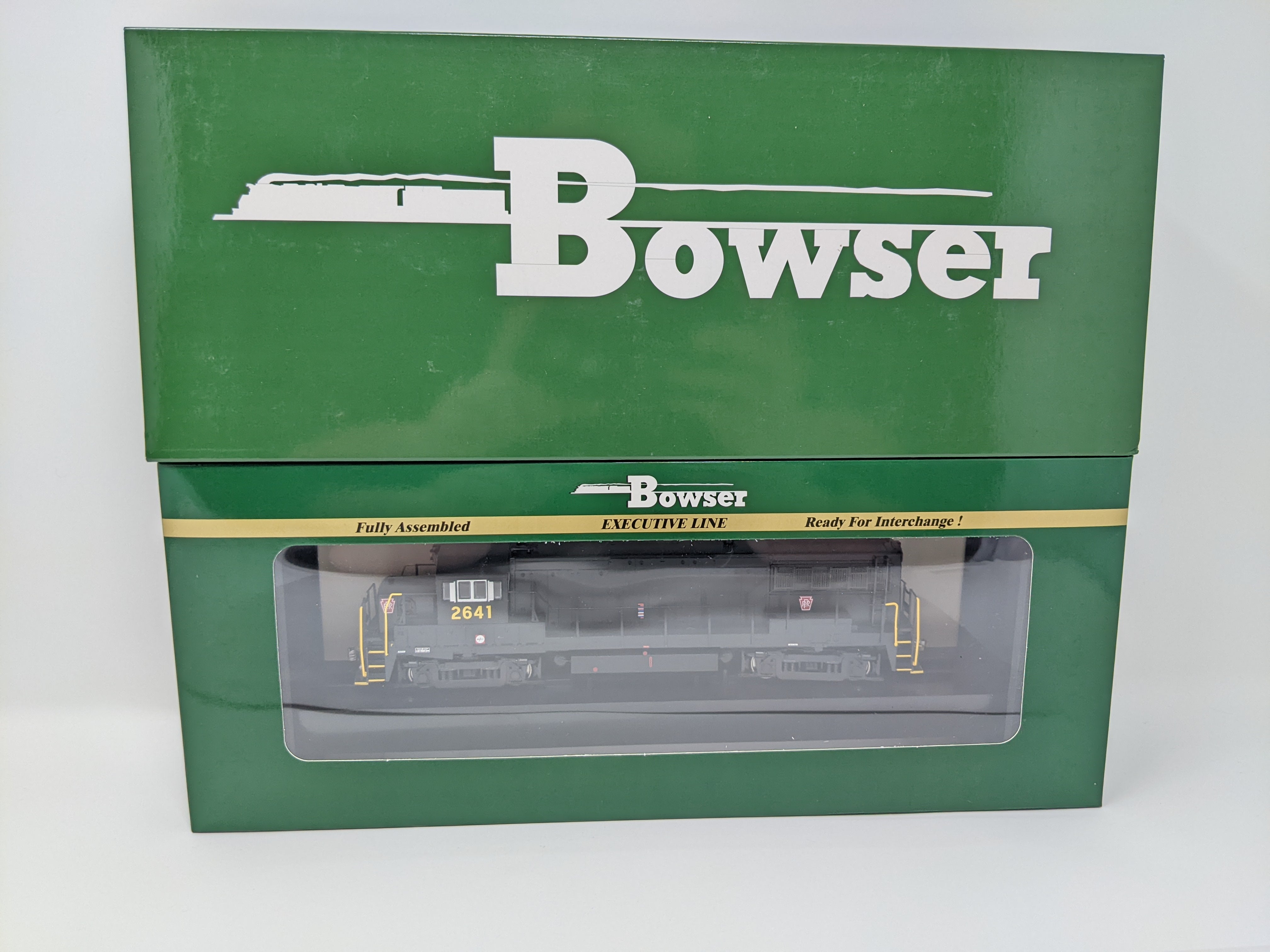 Bowser 25163 HO Scale, U-25B Diesel Locomotive, Pennsylvania #2641, Phase III (DCC LokSound 5)
