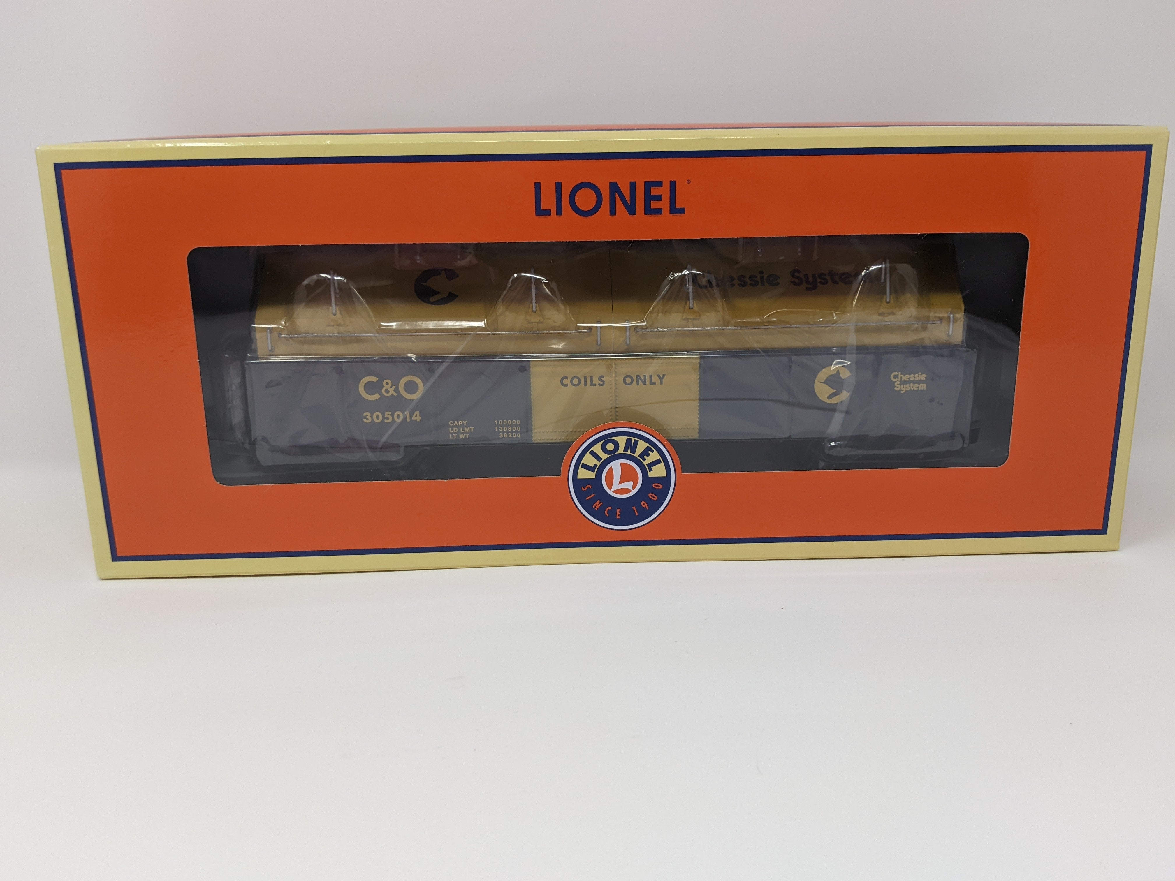 Lionel 2043142 O, Standard Gondola, Chessie System CO #305014