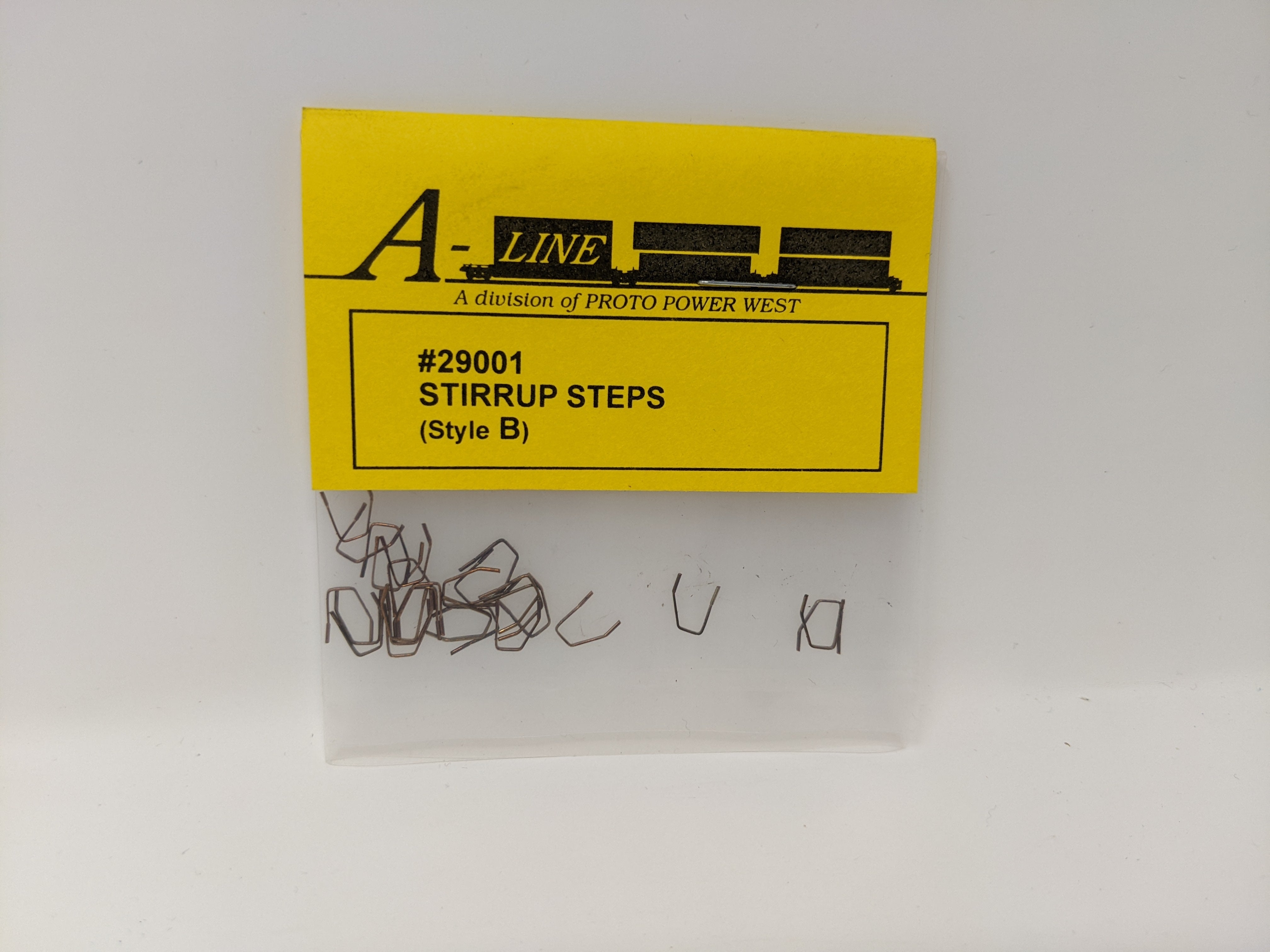 A-Line 29001 HO Scale, Stirrup Steps (Style B), Detail Parts