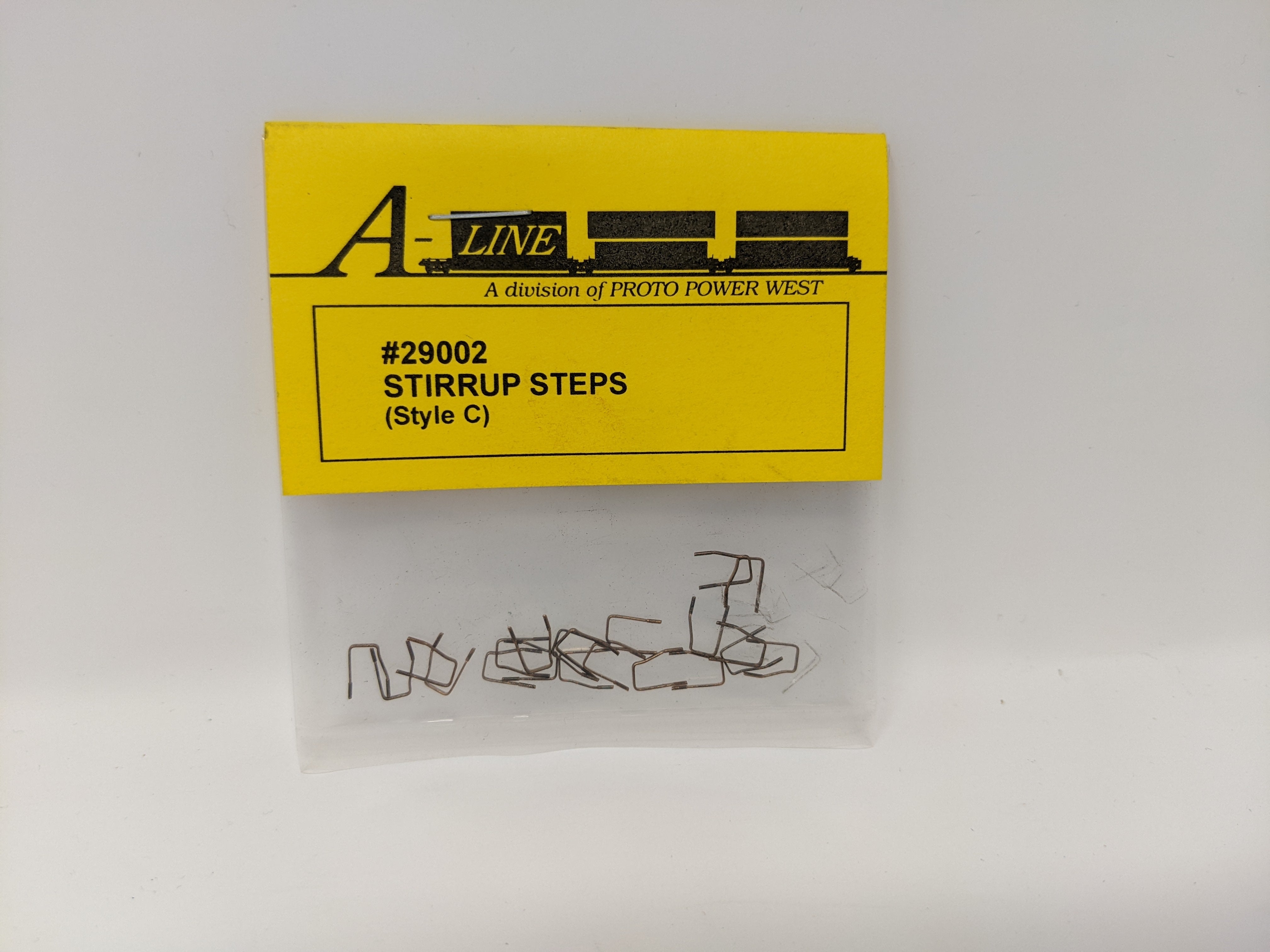 A-Line 29002 HO Scale, Stirrup Steps (Style C), Detail Parts