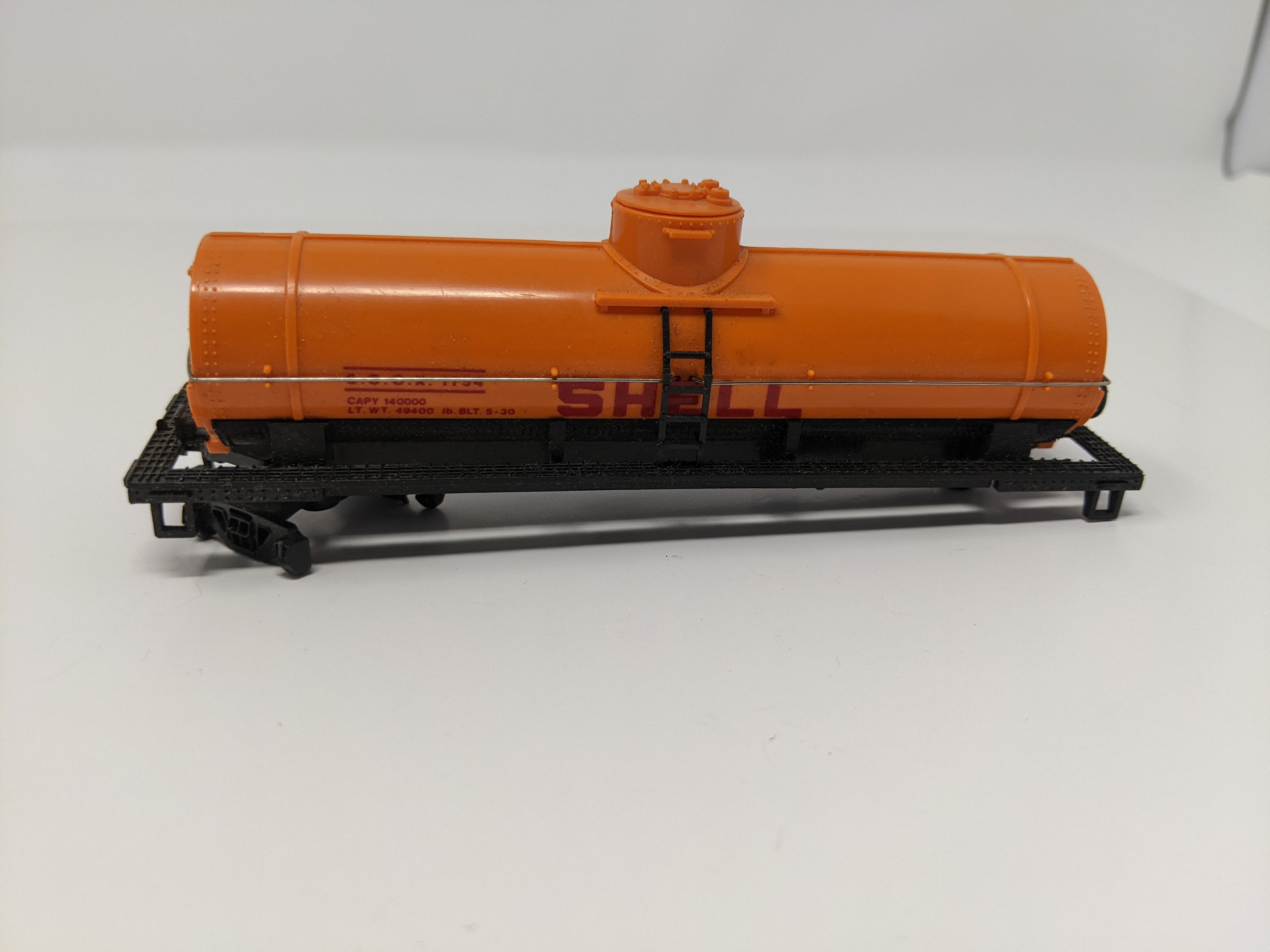 USED Bachmann HO Scale, Single Dome Tank Car (for parts or repairs), Shell SCCX #1754, Read Description