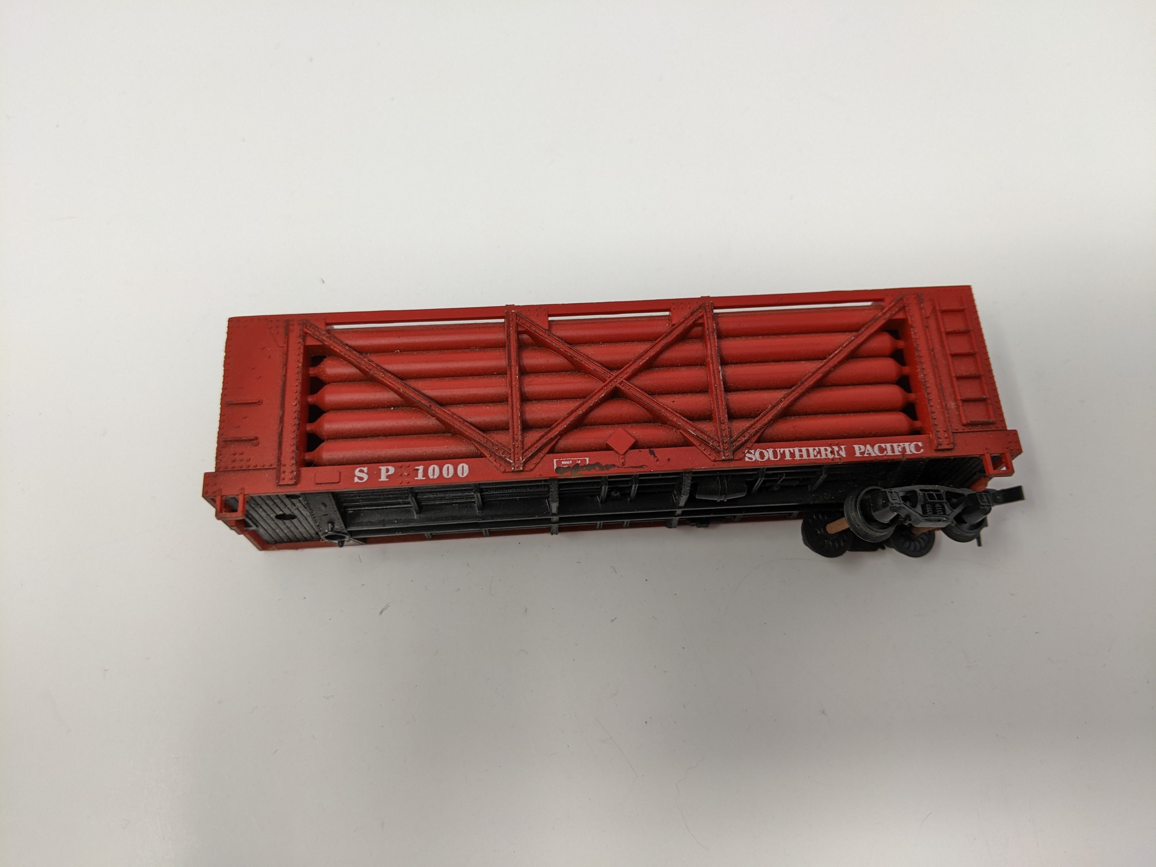 USED ROCO HO Scale, Hellium Carrier Car, Southern Pacific SP #1000, Read Description