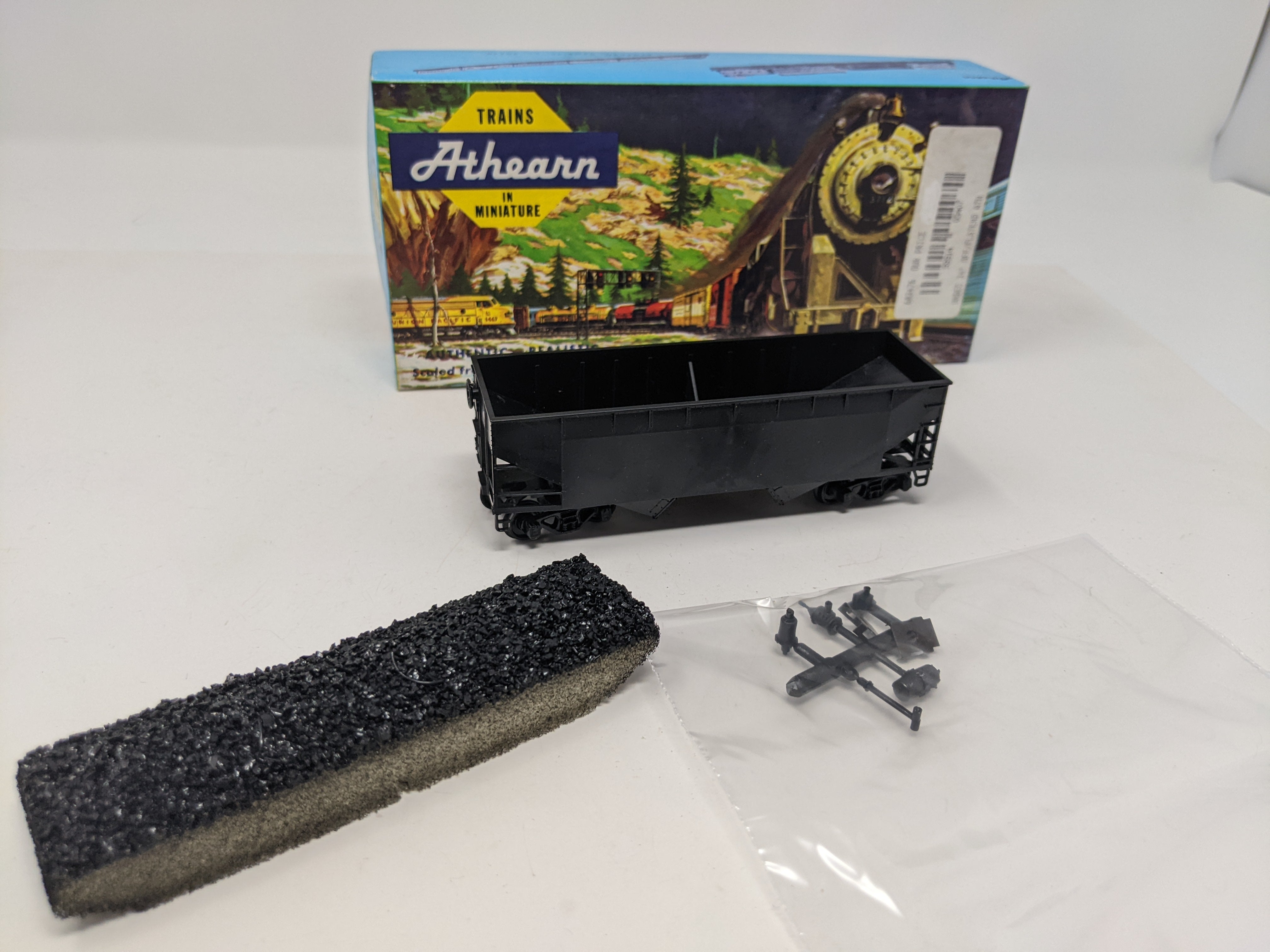USED Athearn HO Scale, 34' Open Hopper, Undecorated , Read Description