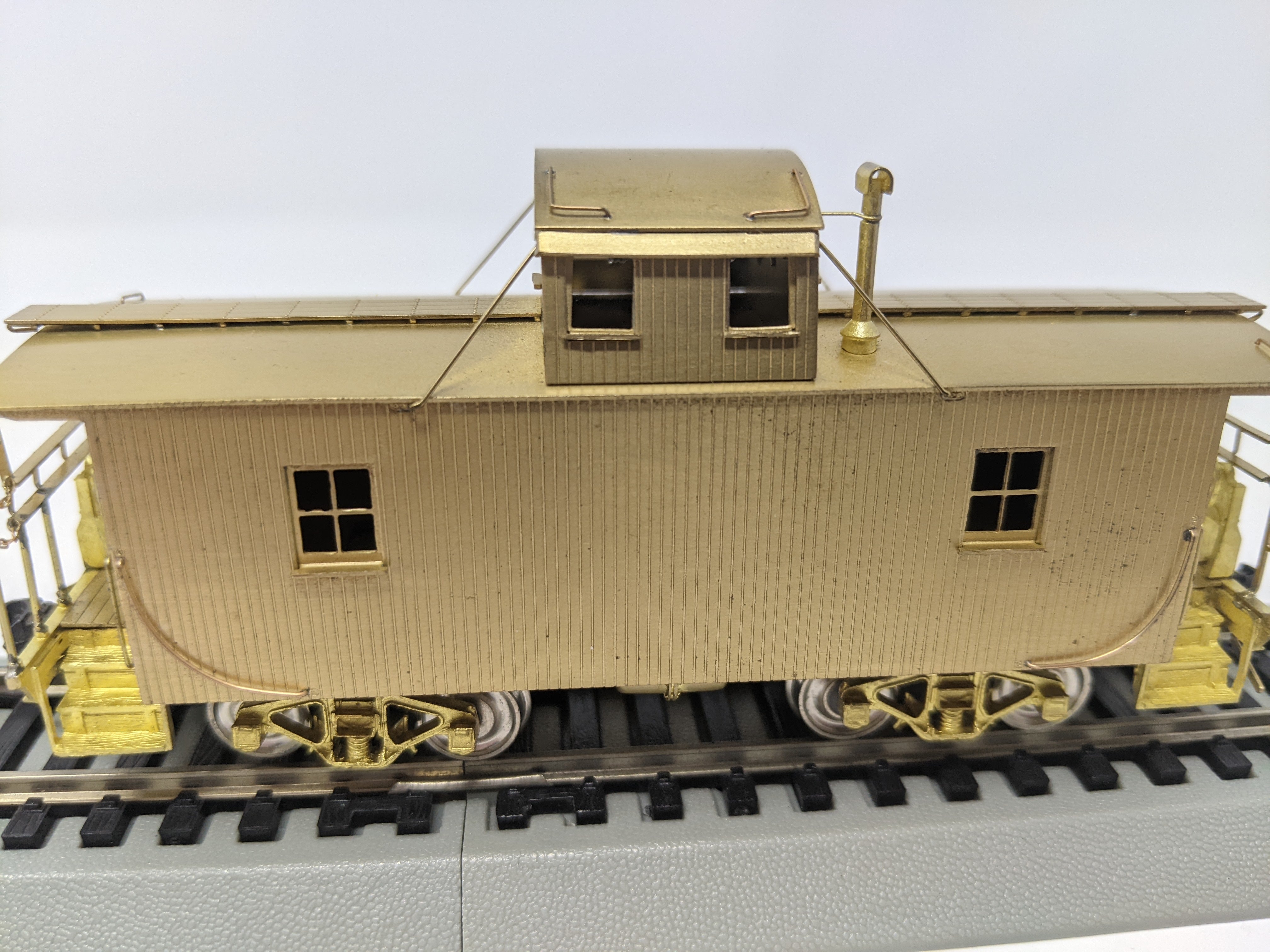 USED Alpha Models HO Scale, Brass N-6B Center Cupola Caboose