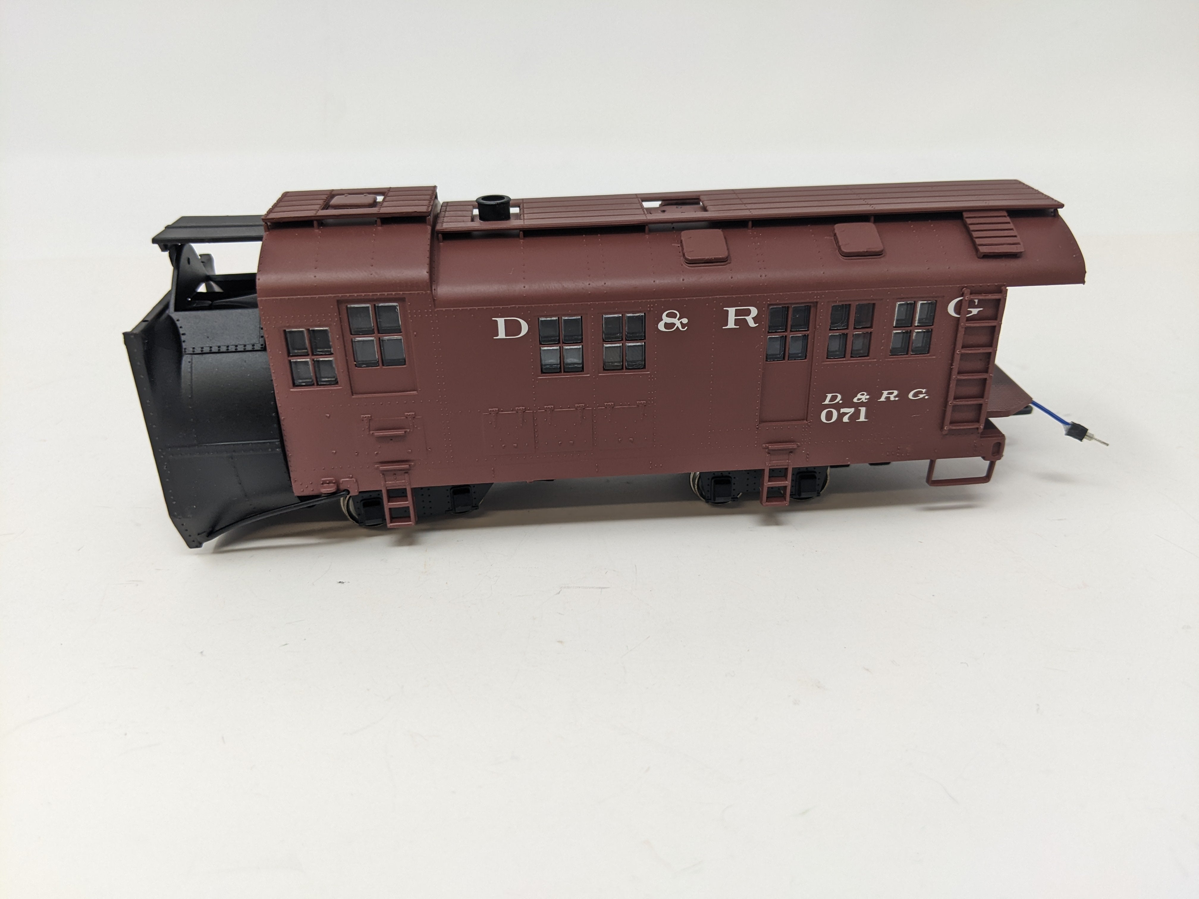USED Walthers 932-1952 HO Scale, Alco Rotary Snow Plow, Denver and Rio Grande D&RG #071 (DC)