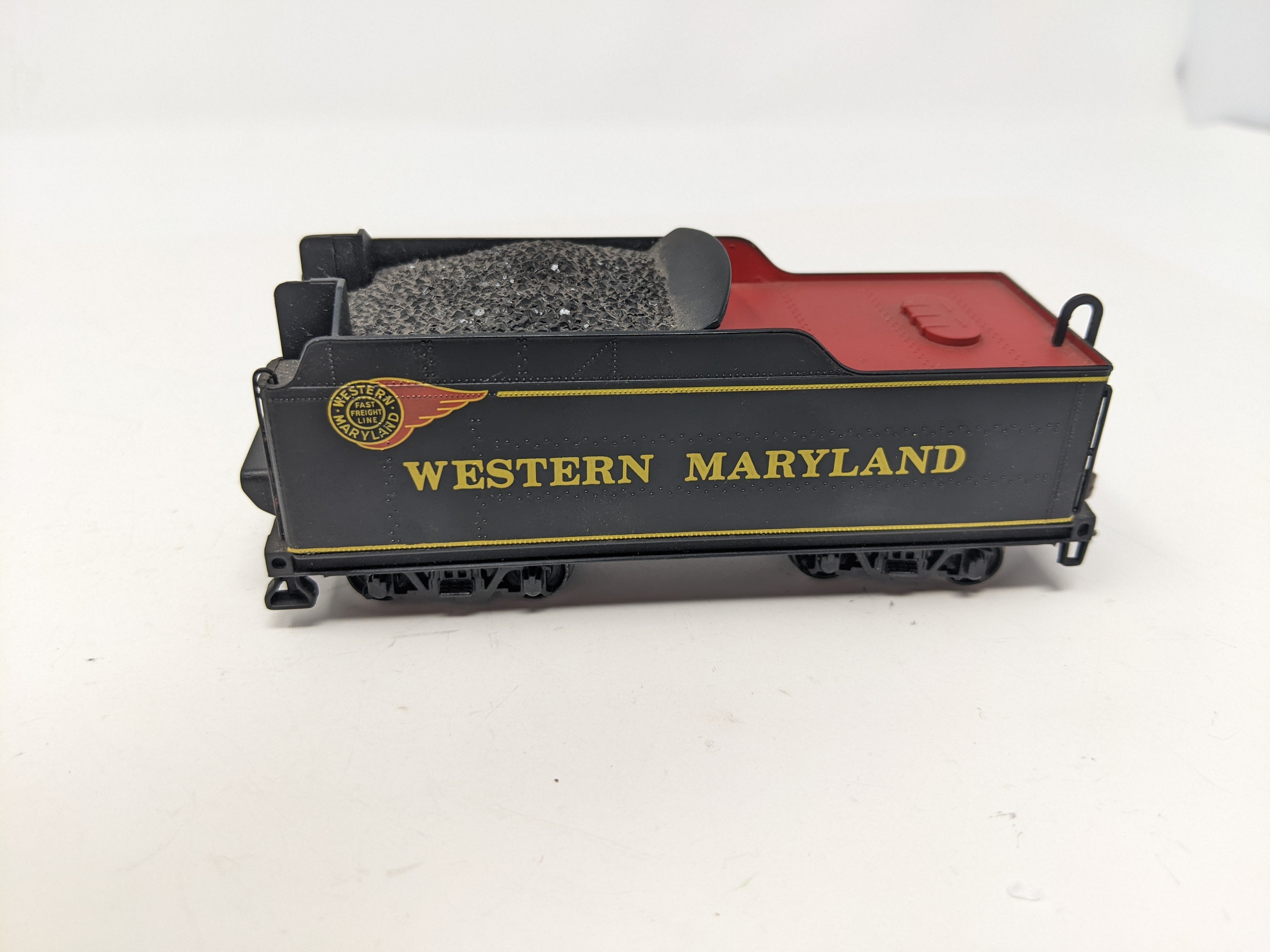 USED Bachmann HO Scale, Tender Only, Western Maryland #763, Fireball