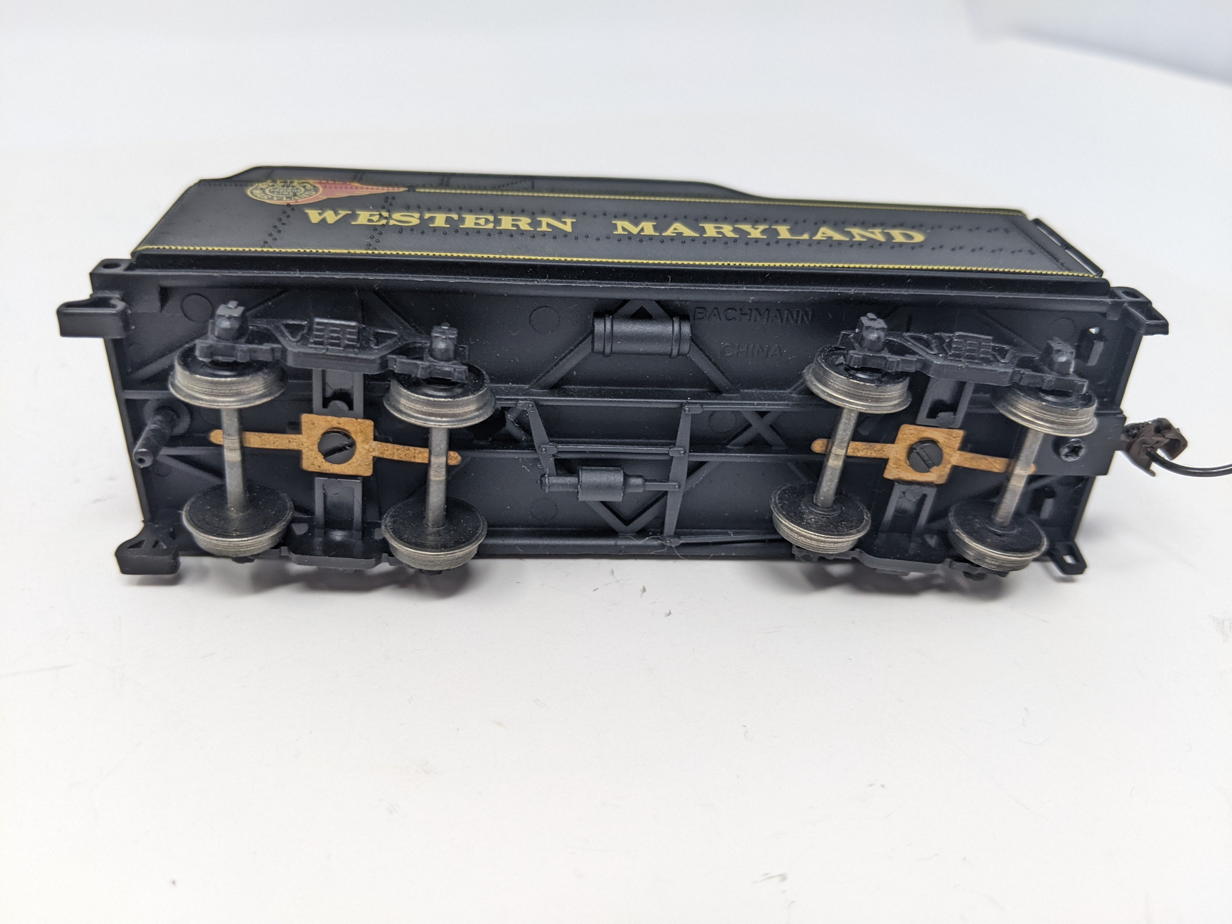 USED Bachmann HO Scale, Tender Only, Western Maryland #763, Fireball