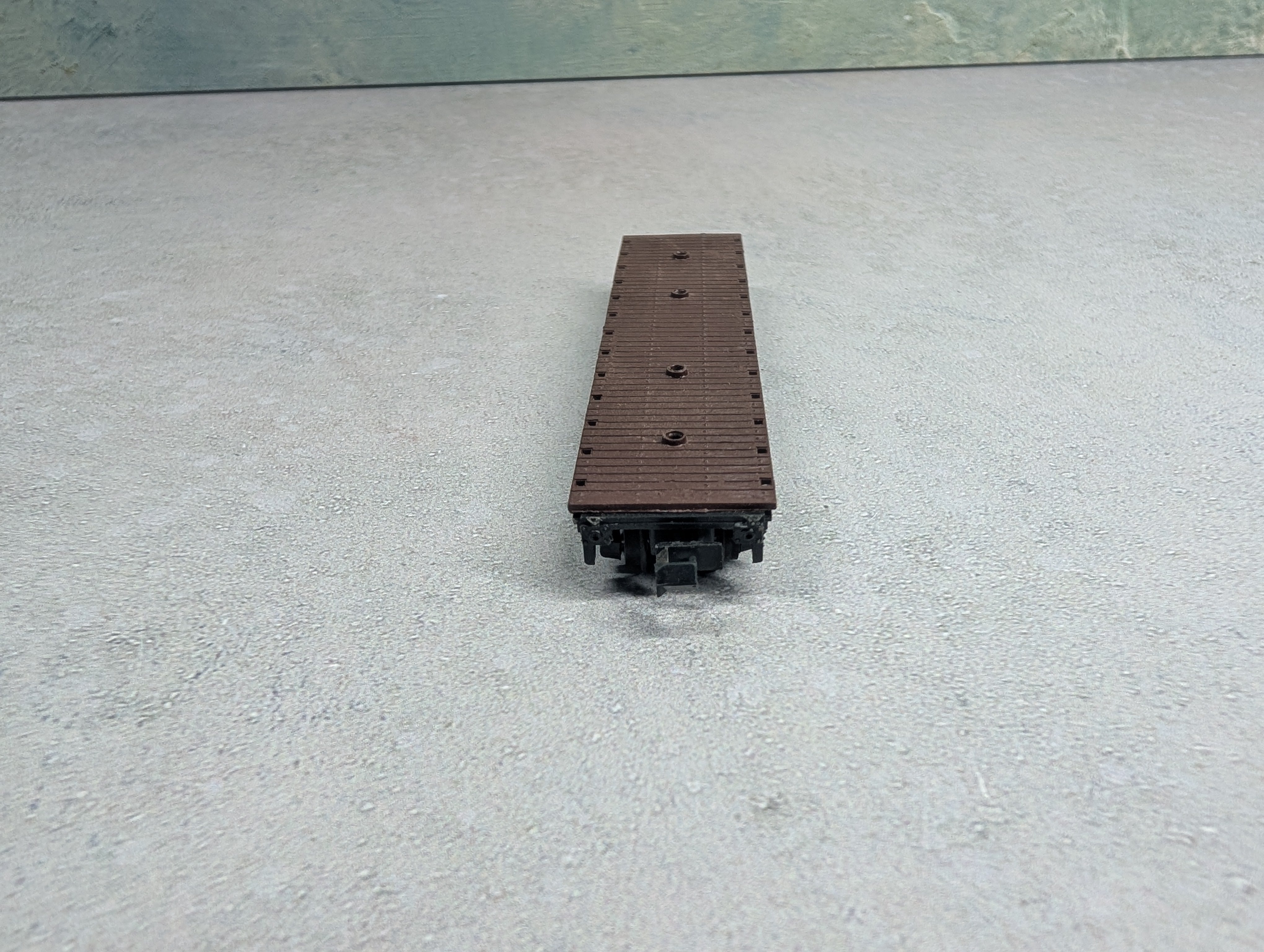 USED Atlas N Scale Flat Car Pennsylvania #30259