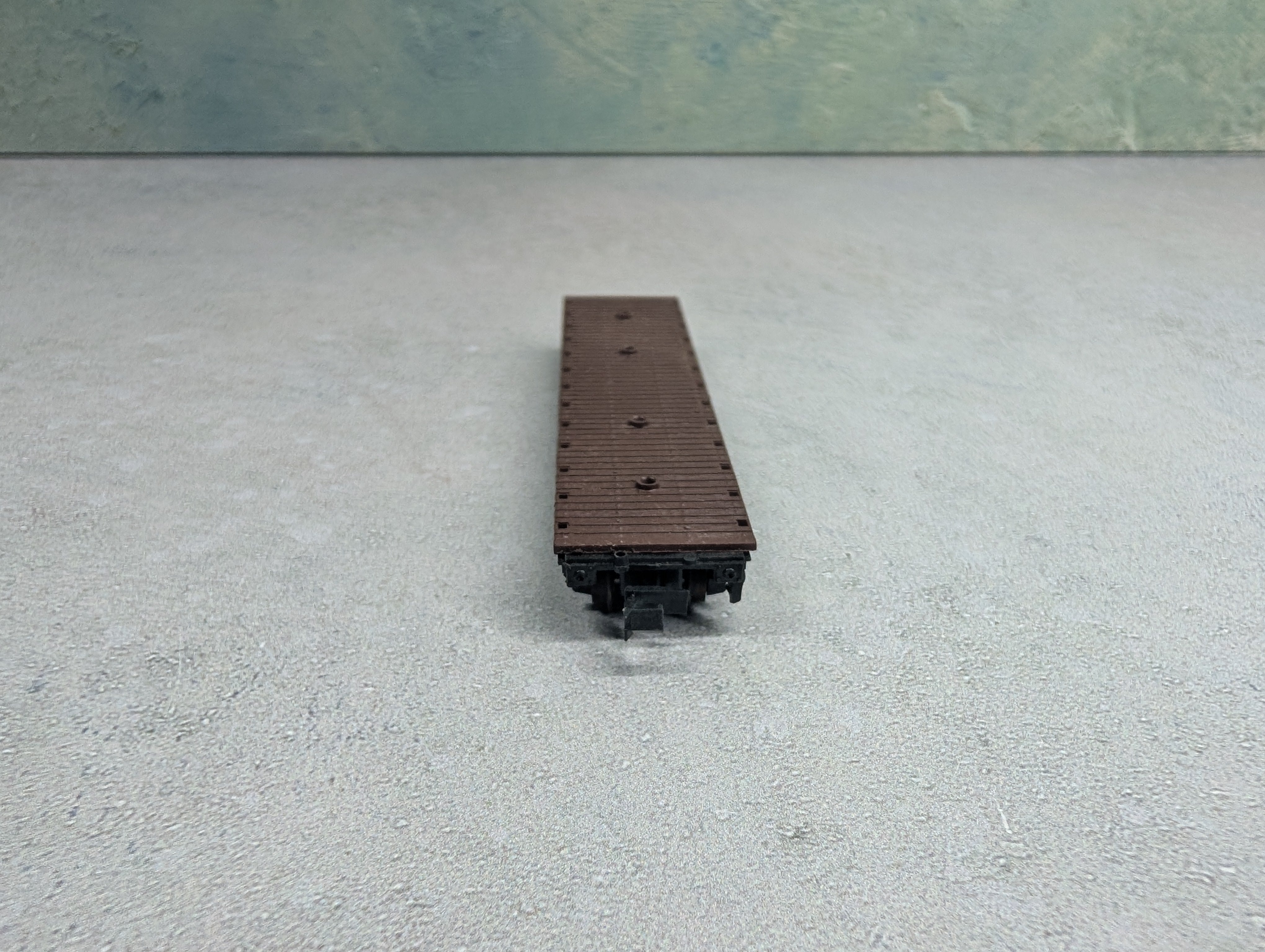 USED Atlas N Scale Flat Car Pennsylvania #30259