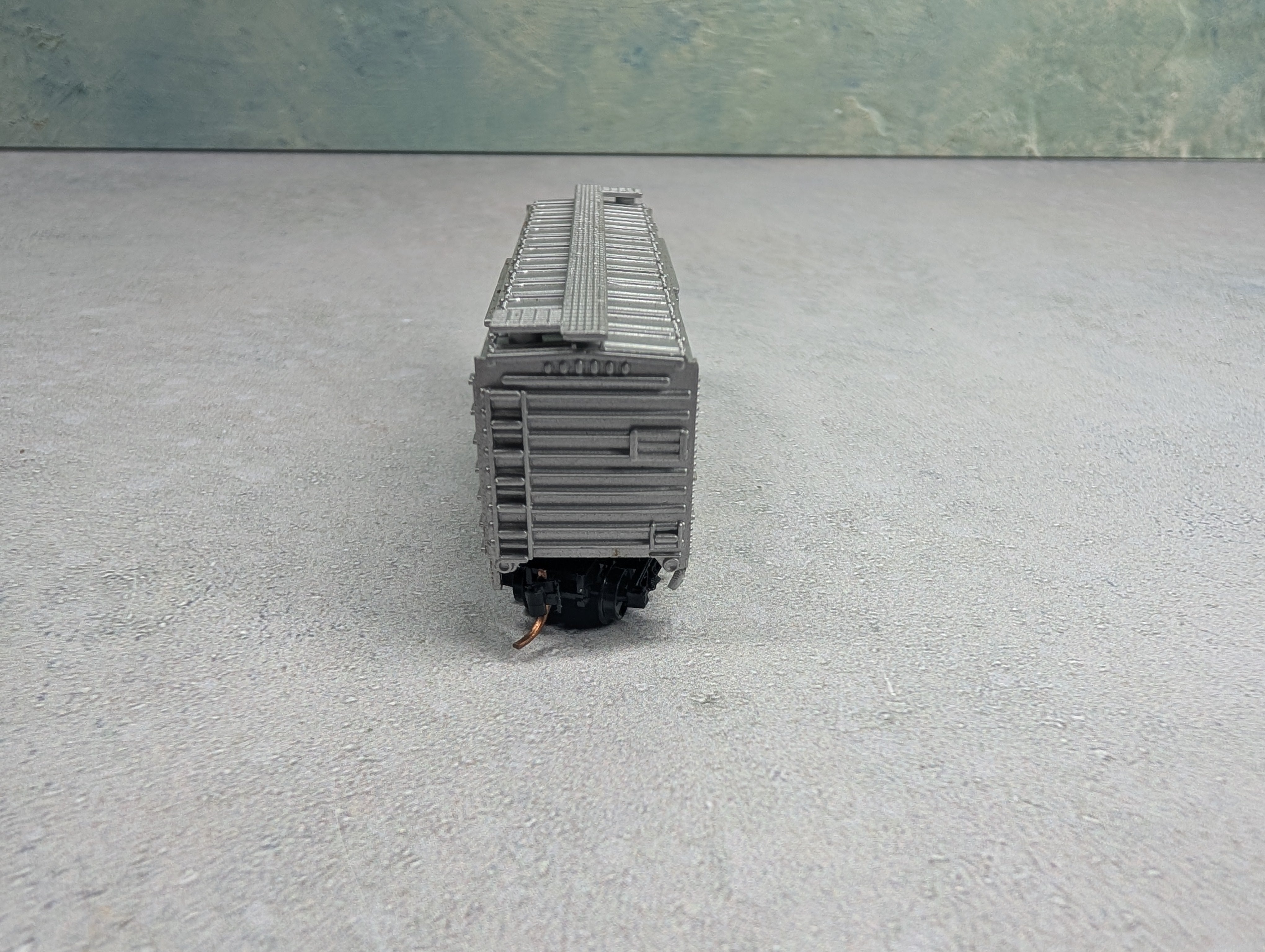 USED Bachmann N Scale Box Car Rio Grande D&RGW #60004 Cookie Box, Knuckle Couplers