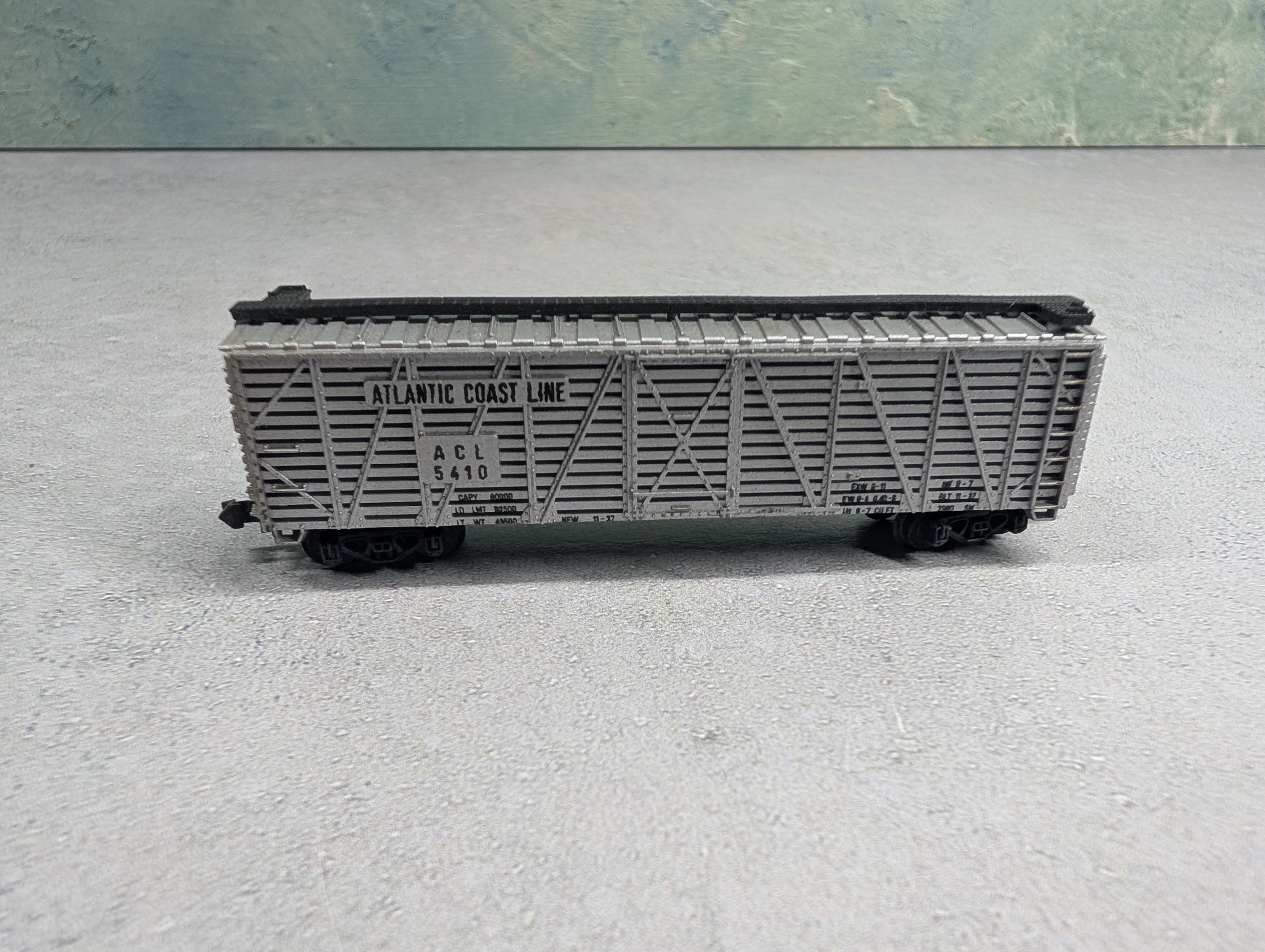 USED Lima N Scale Cattle Stock Car Atlantic Coast Line ACL #5410