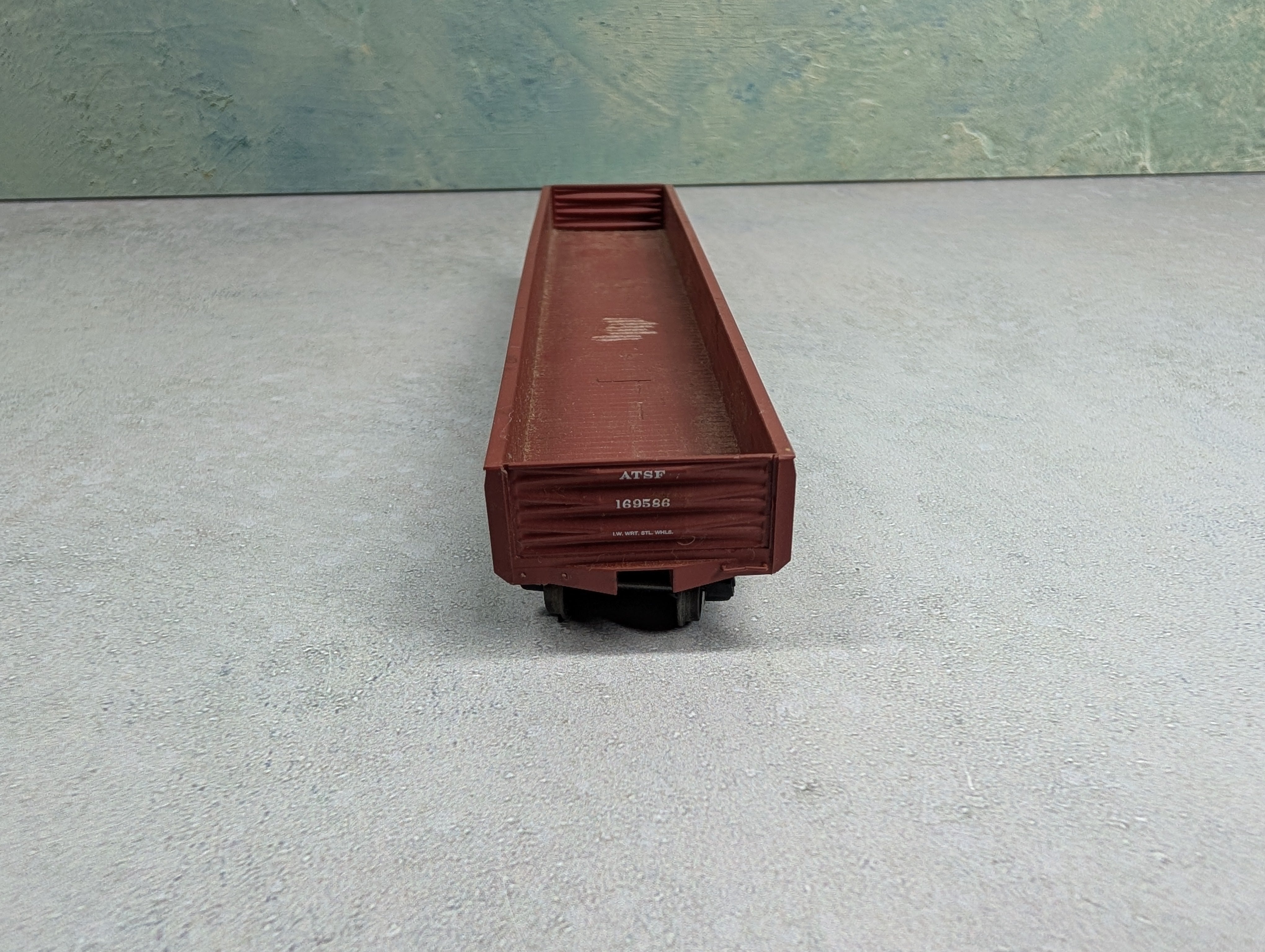 USED HO Scale Gondola ATSF #169586