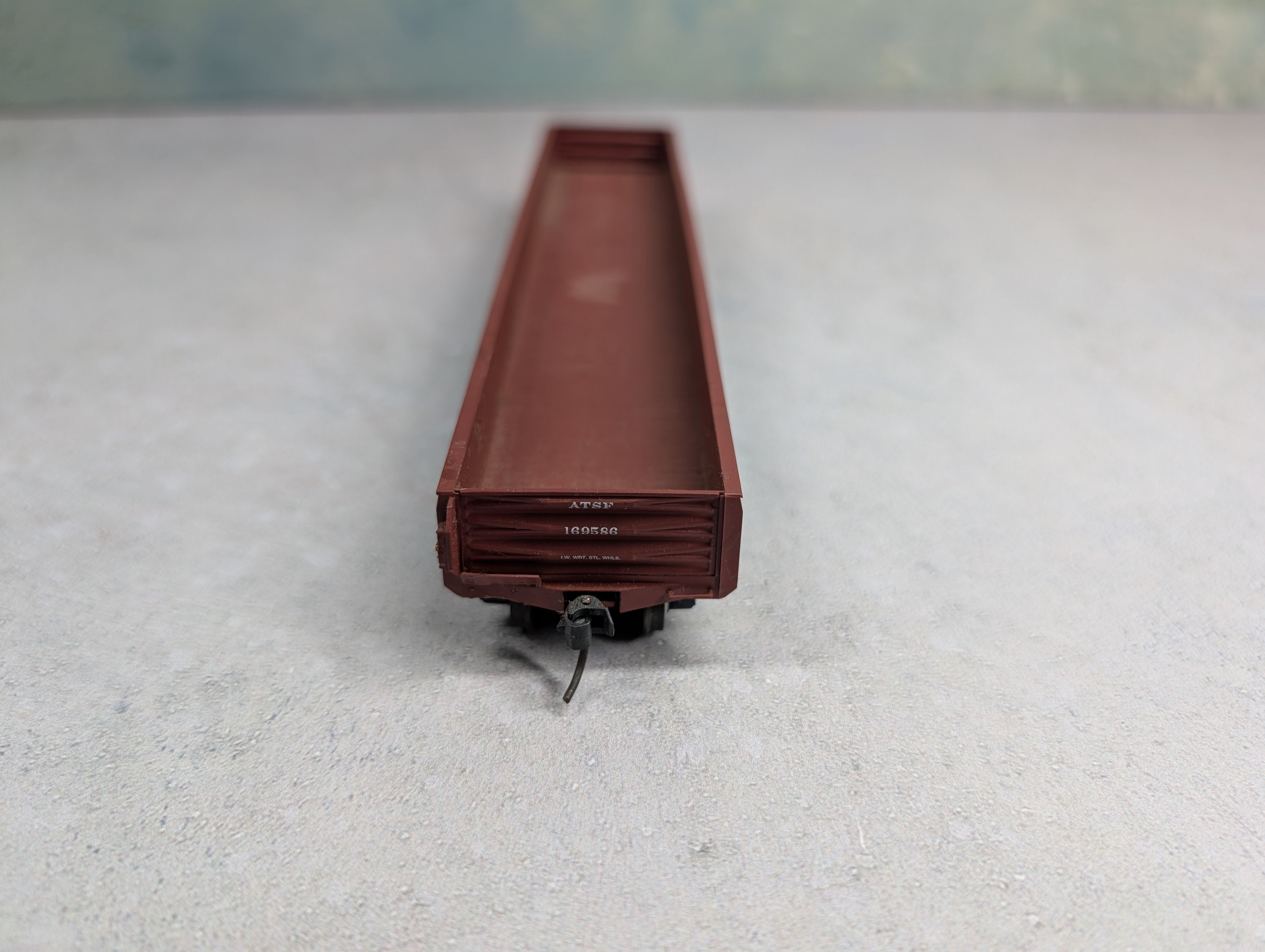 USED HO Scale Gondola ATSF #169586