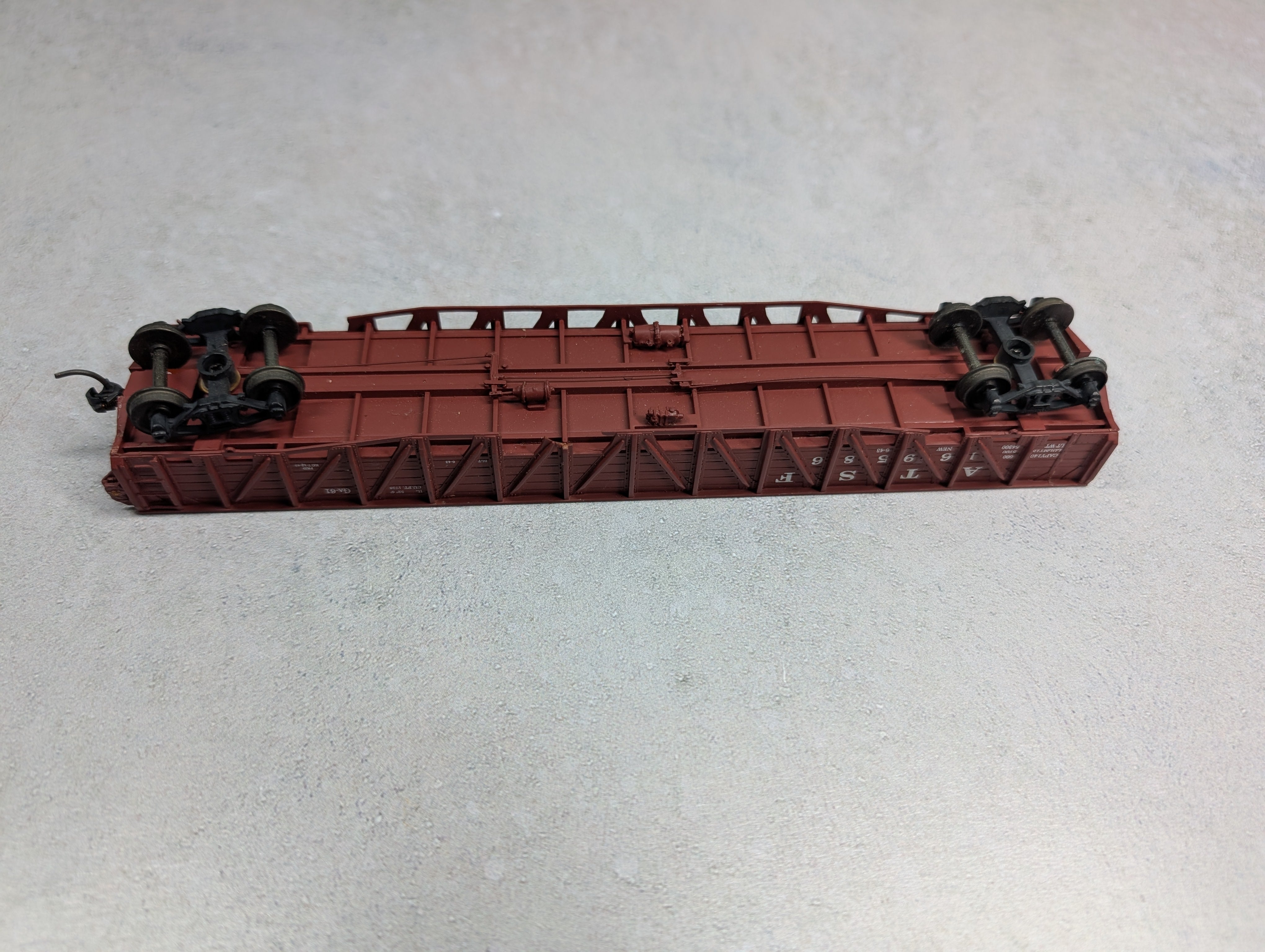 USED HO Scale Gondola ATSF #169586