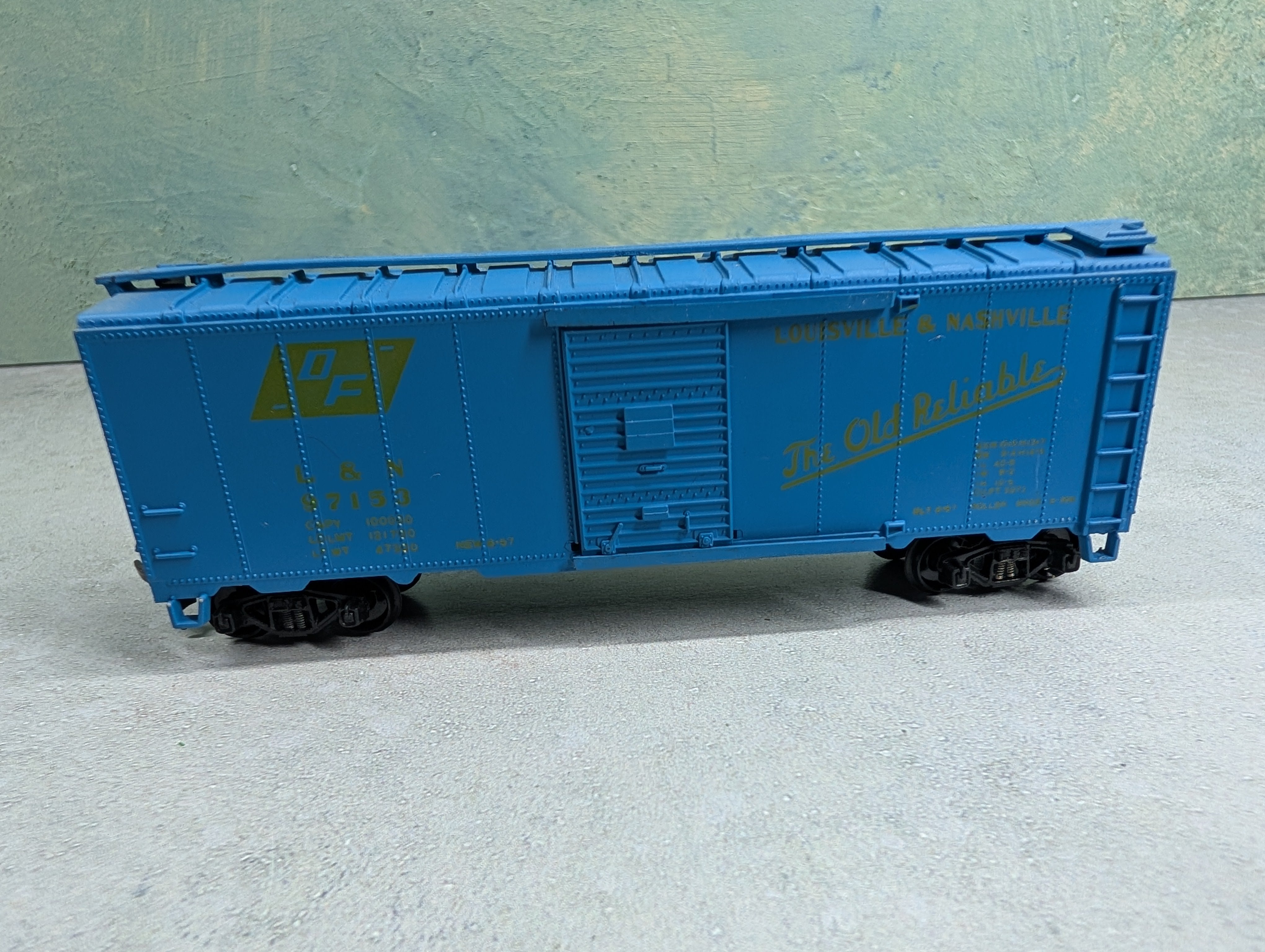 USED HOTCO HO Scale 40' Box Car Louisville & Nashville L&N #97153