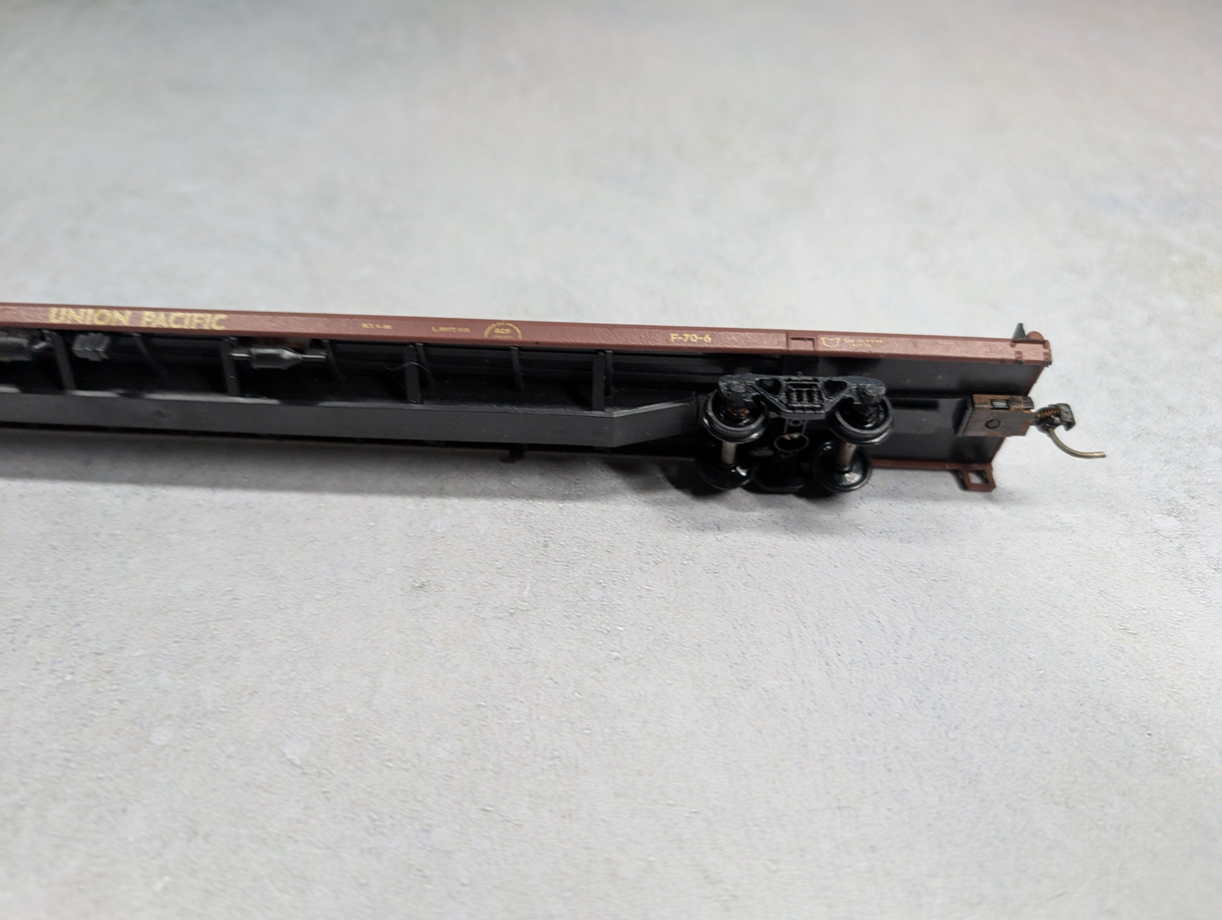USED Athearn HO Scale 85' Flat Car Union Pacific UP #53715