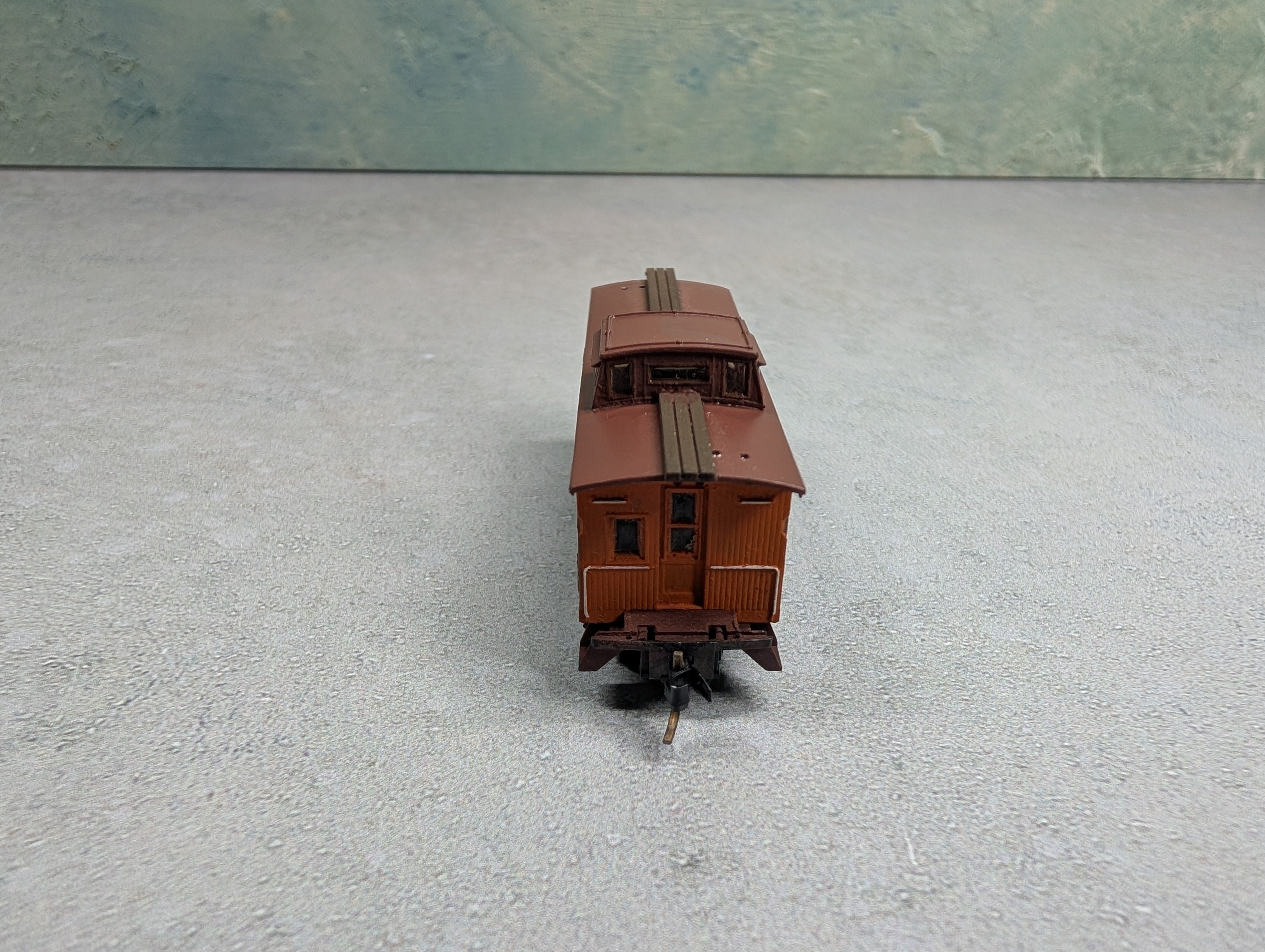 USED Micro-Trains N Scale Caboose Southern Pacific #417 Knuckle Couplers