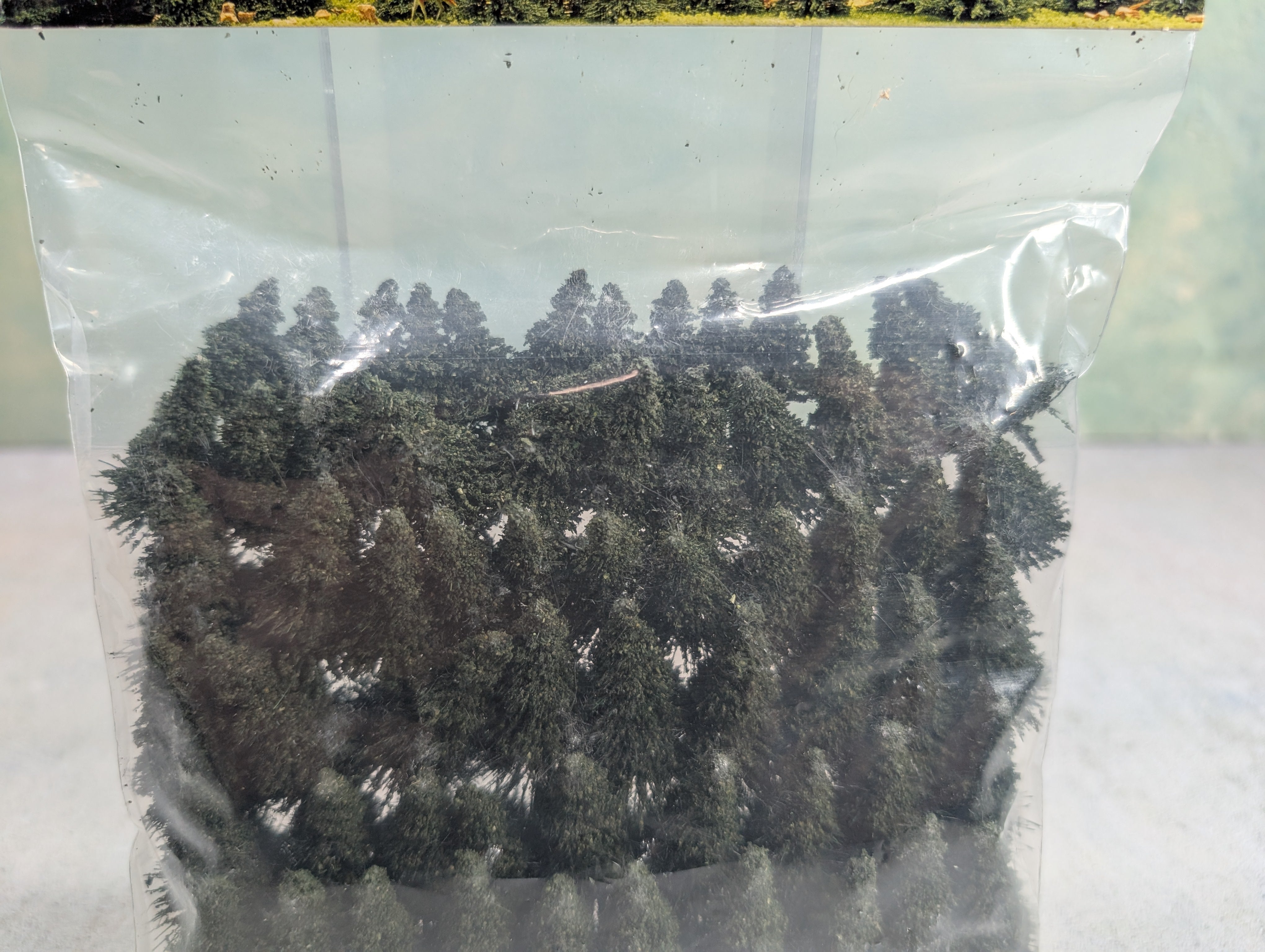 Busch 6572 N Scale Pine Trees 30-55mm (60 pcs)