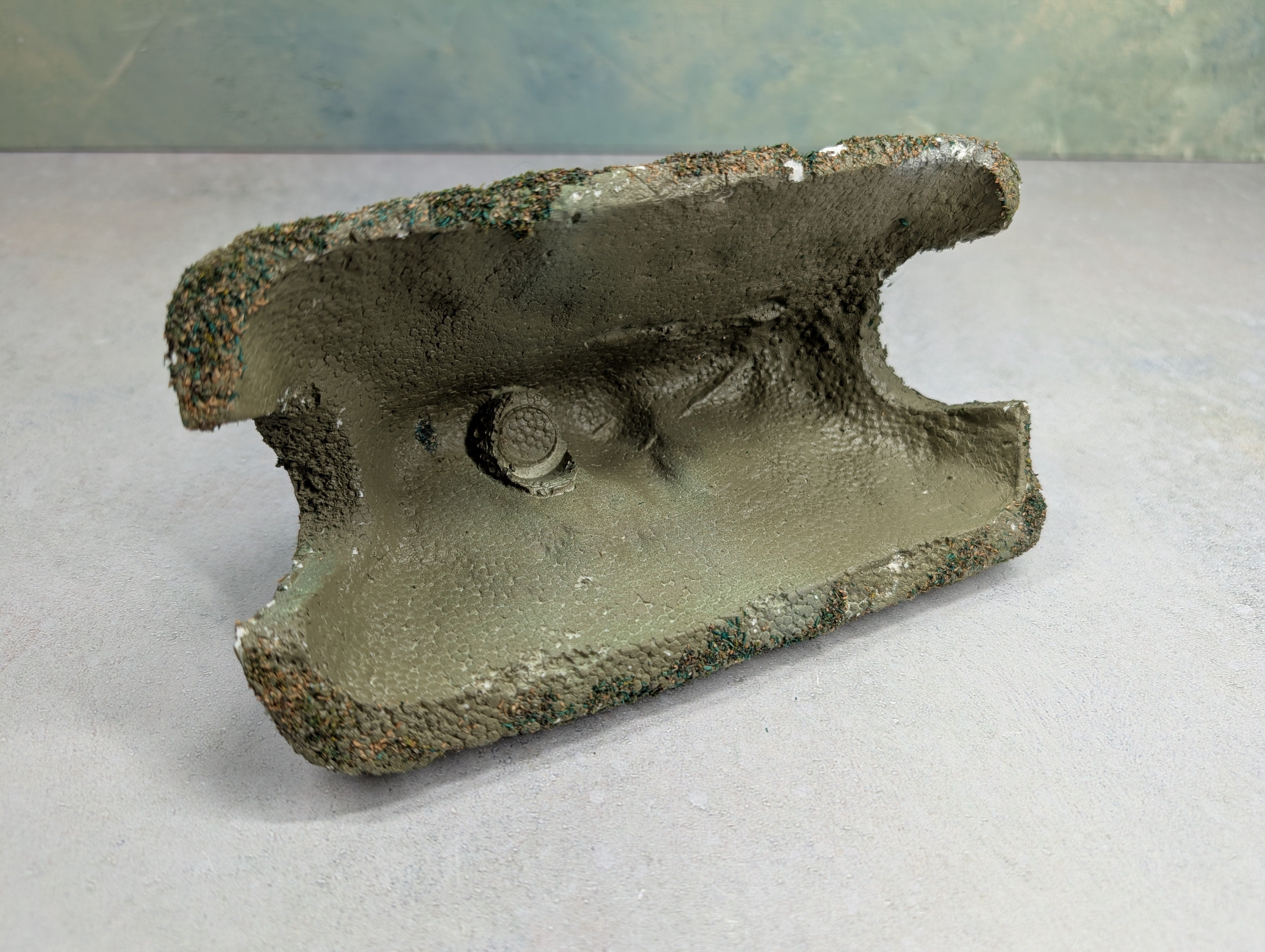 USED N Scale Foam Mountain with Tunnel