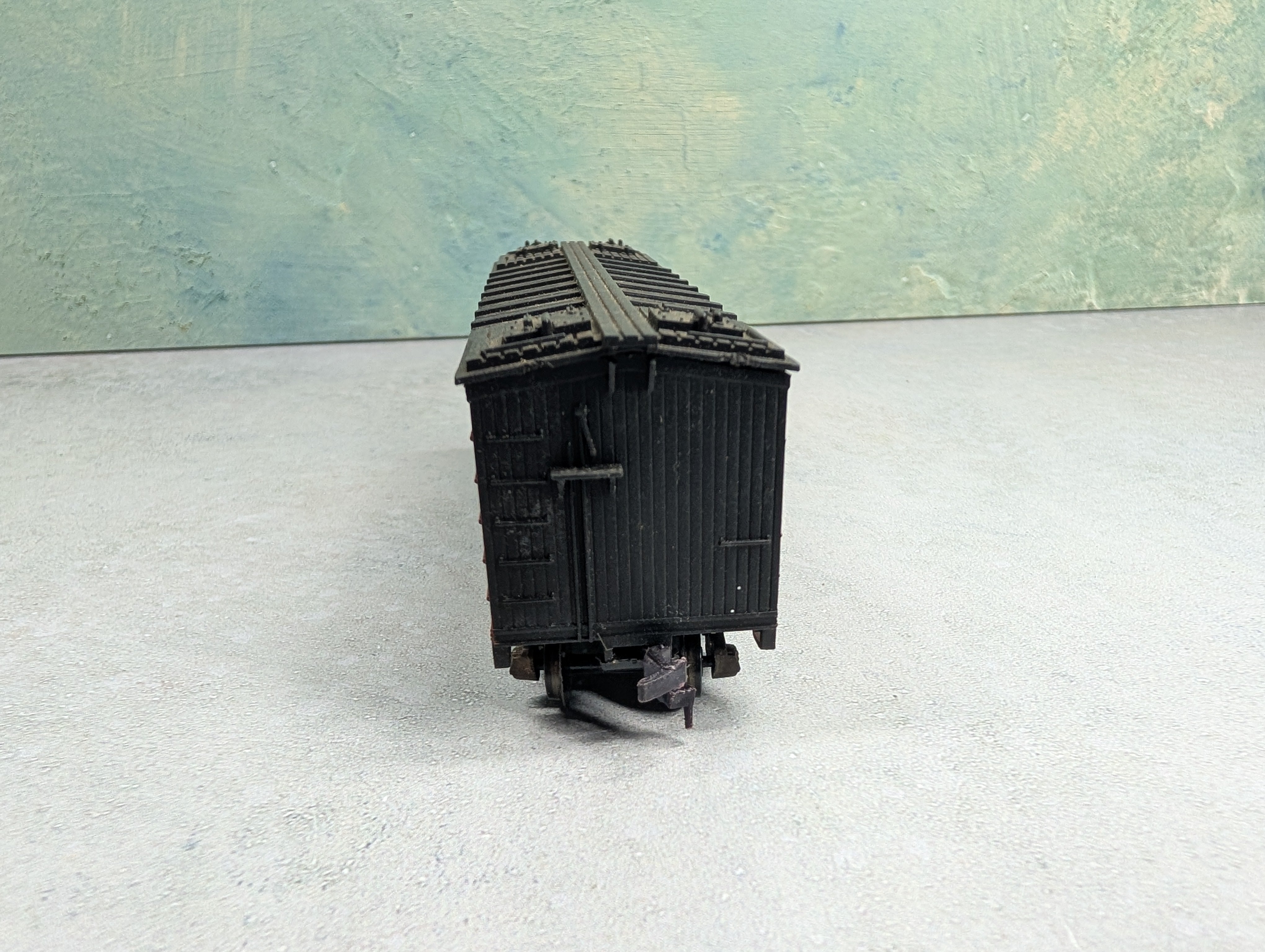 USED Varney HO Scale 40' Wooden Reefer Box Car Swift Refrigerator Line SRLX #1200