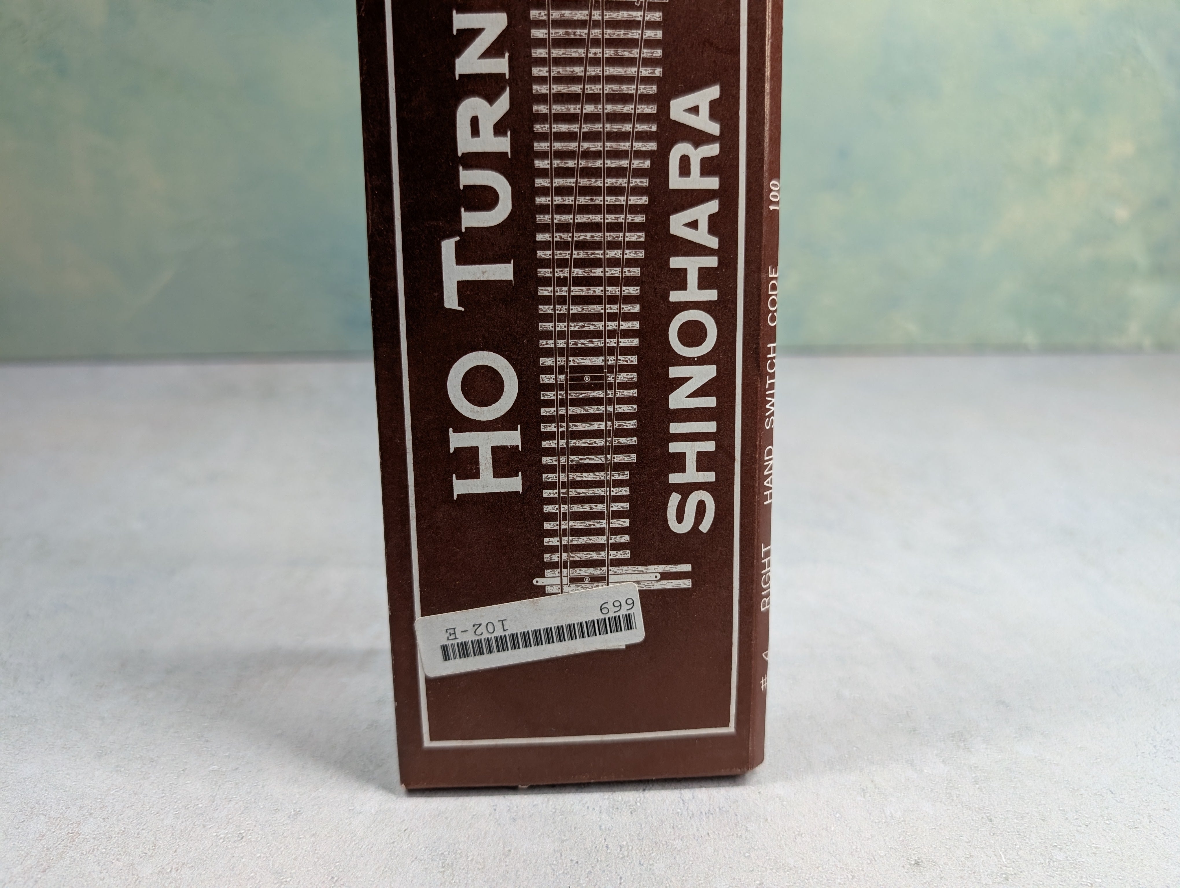 Shinohara HO Scale #4 Right Hand Turnout Nickel Silver Code 100